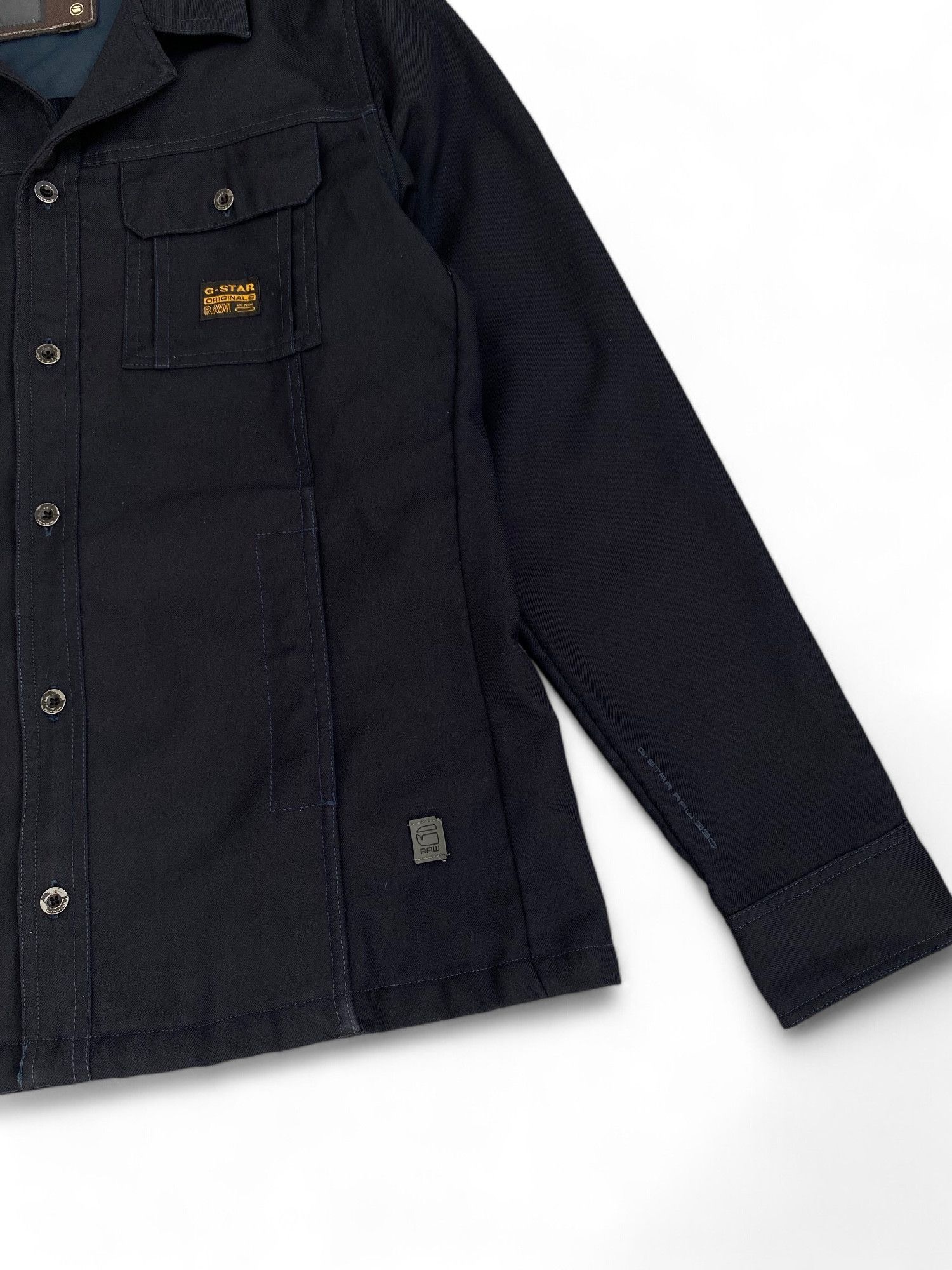 G-Star Vintage G Star Raw Denim Jacket Maple Overshirt Size US L / EU 52-54 / 3 - 4 Thumbnail