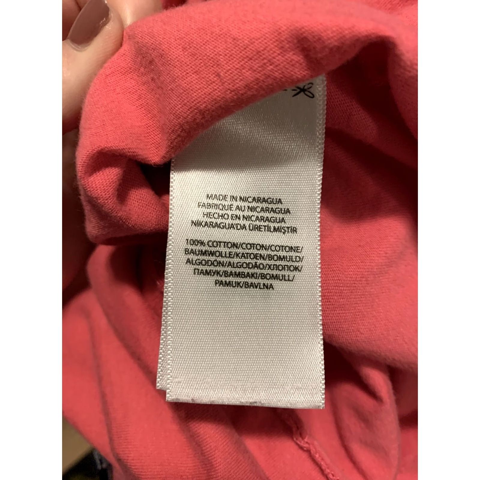 Ralph Lauren Ralph Lauren Polo Womens Pink V Neck T-Shirt 100% Cotton SZ M - 984 - Polo Shirt, Pink, V-Neck, Short Sleeve, 100% Cotton, Regular Size, Women Size M / US 6-8 / IT 42-44 - 7 Thumbnail