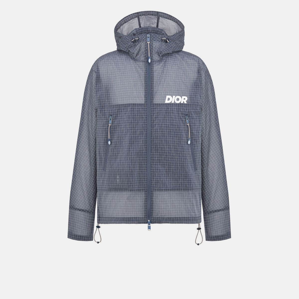 Dior o1bcso1str0226 Hooded Blouson Jacket in Blue Size US XL / EU 56 / 4 - 1 Thumbnail