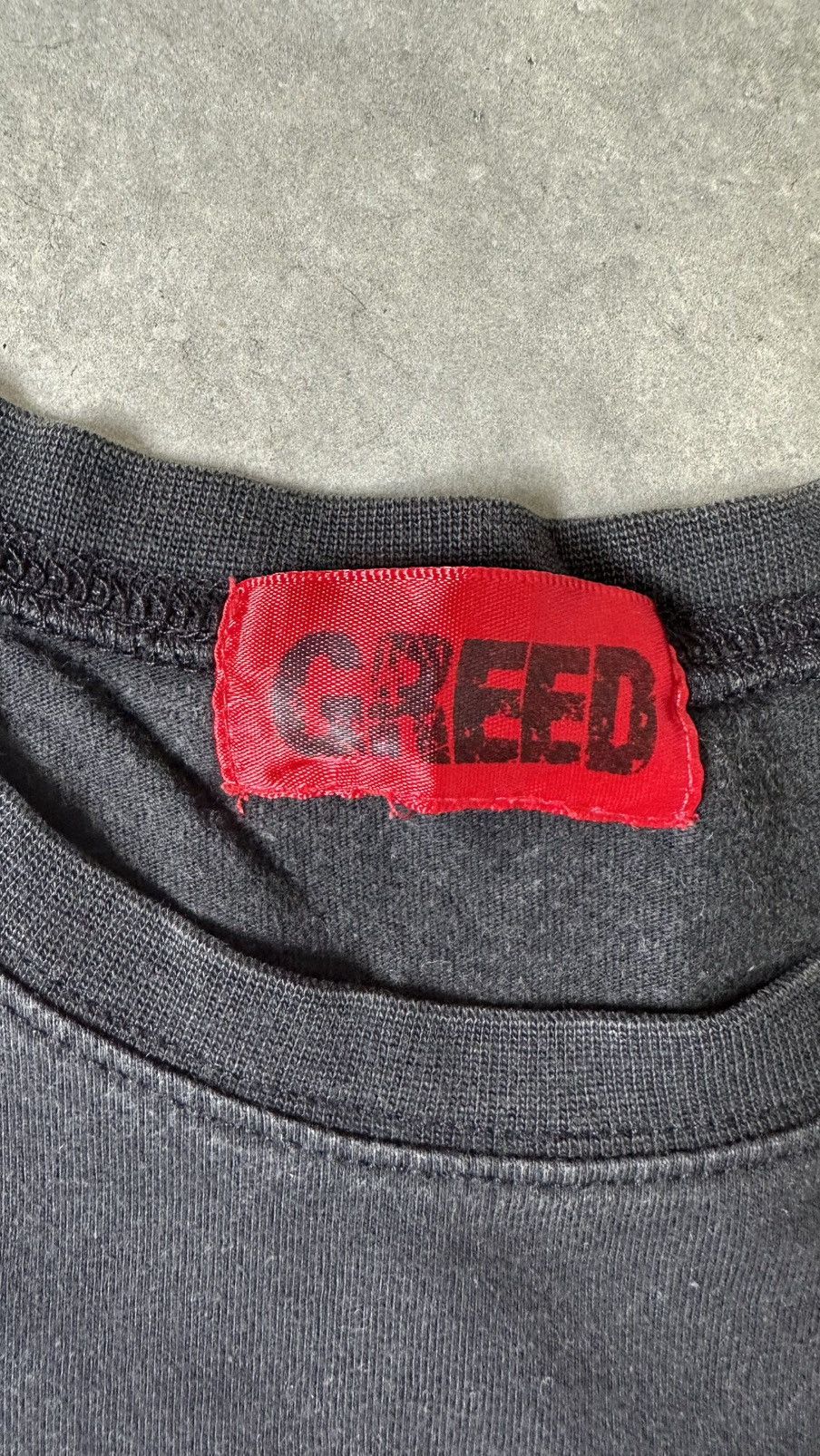 Japanese Brand VINTAGE GREED STUSSY INSPORED TEE Size US M / EU 48-50 / 2 - 3 Thumbnail
