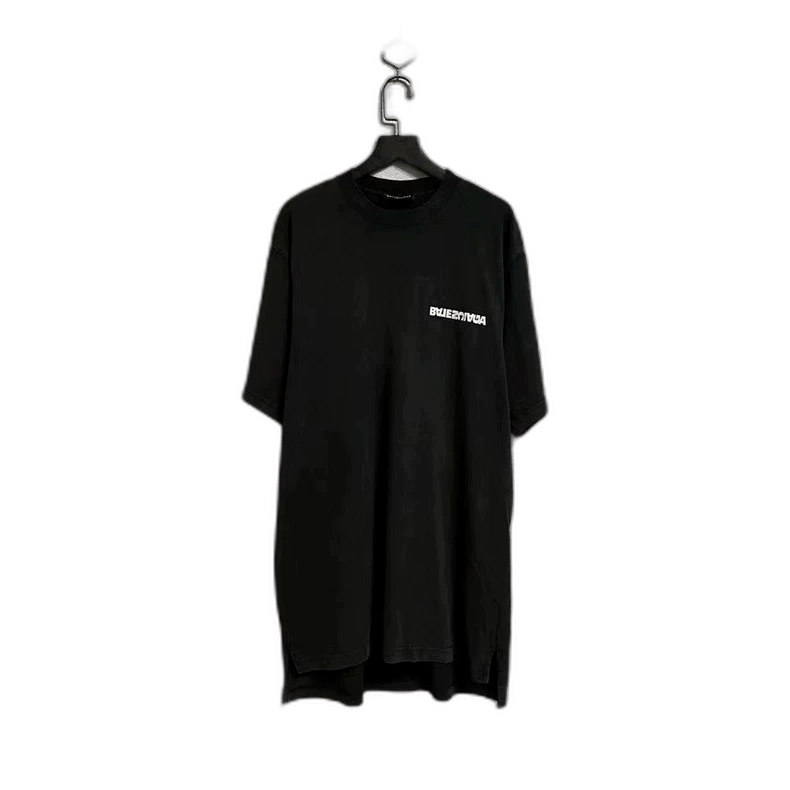 Balenciaga Balenciaga Reversed Logo Short Sleeve TShirt-2505 Size US M / EU 48-50 / 2 - 1 Thumbnail