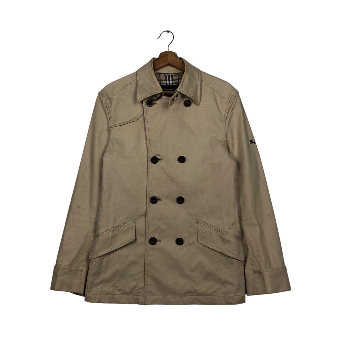 Burberry 📌Vintage Burberry Black Label Chore Jacket Nova Check Size US M / EU 48-50 / 2 - 2 Thumbnail