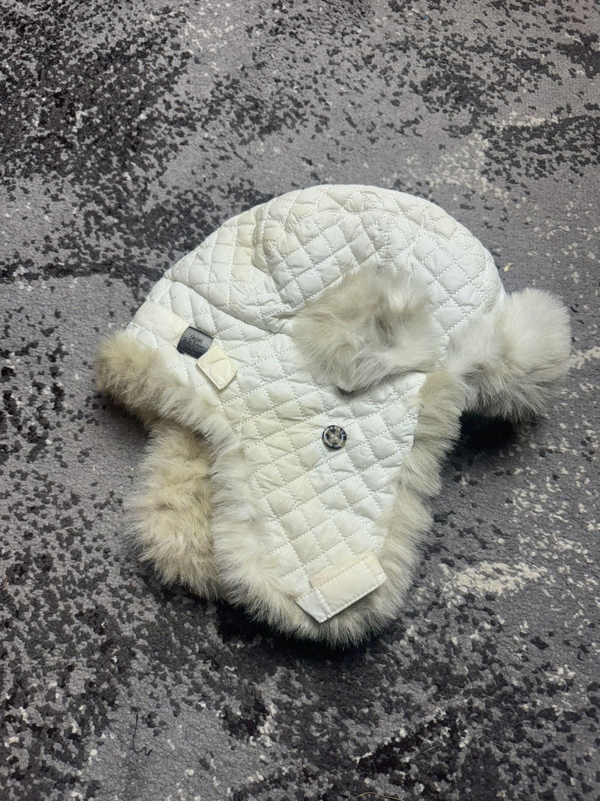 If Six Was Nine × Vintage Vintage Y2K Fuzzy Fur Opium Ushanka Avantgarde Hat Size ONE SIZE - 4 Thumbnail