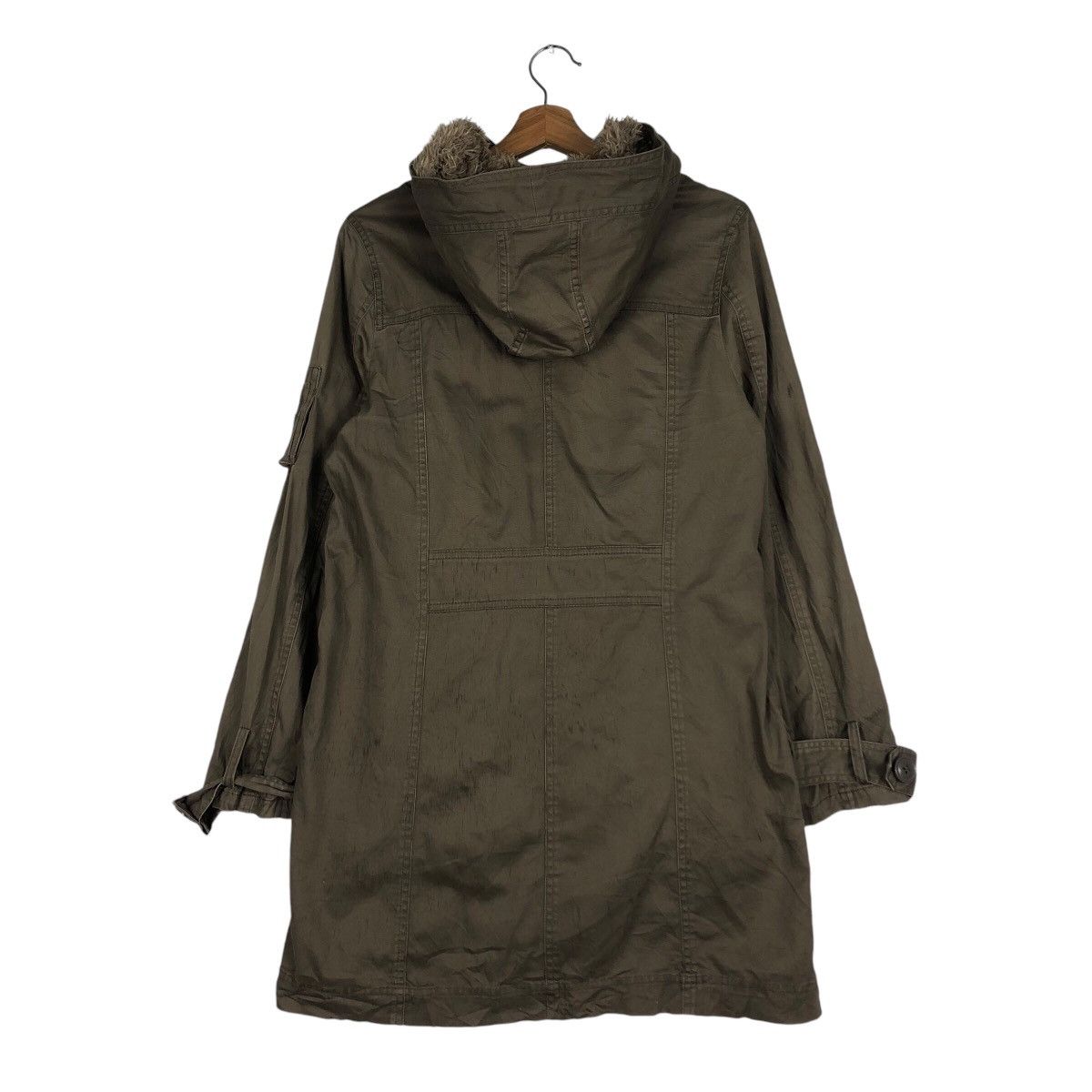 Japanese Brand 📌Mk Klein+ Parka Jacket Military Mink Fur Shearling Blanket Size US M / EU 48-50 / 2 - 9 Thumbnail