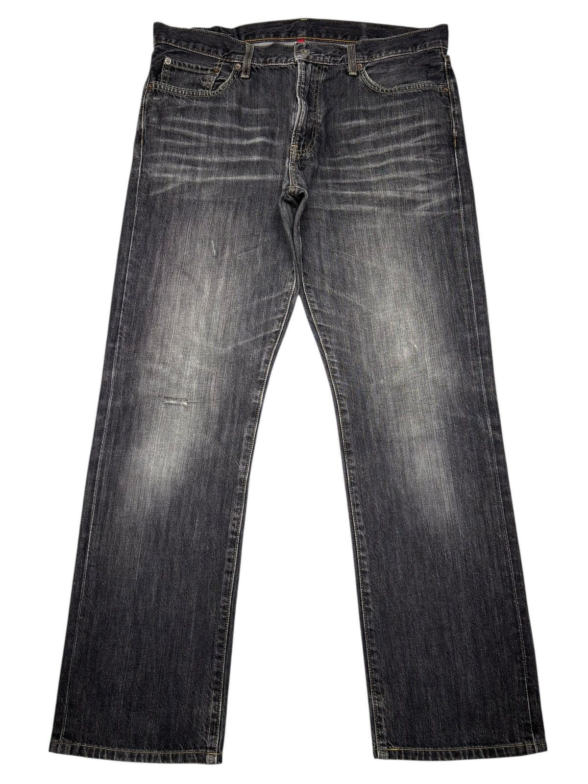 Undercover × Uniqlo VINTAGE UNIQLO S002 JAPAN FADED BLACK LOOSE JEANS Size US 37 - 7 Thumbnail