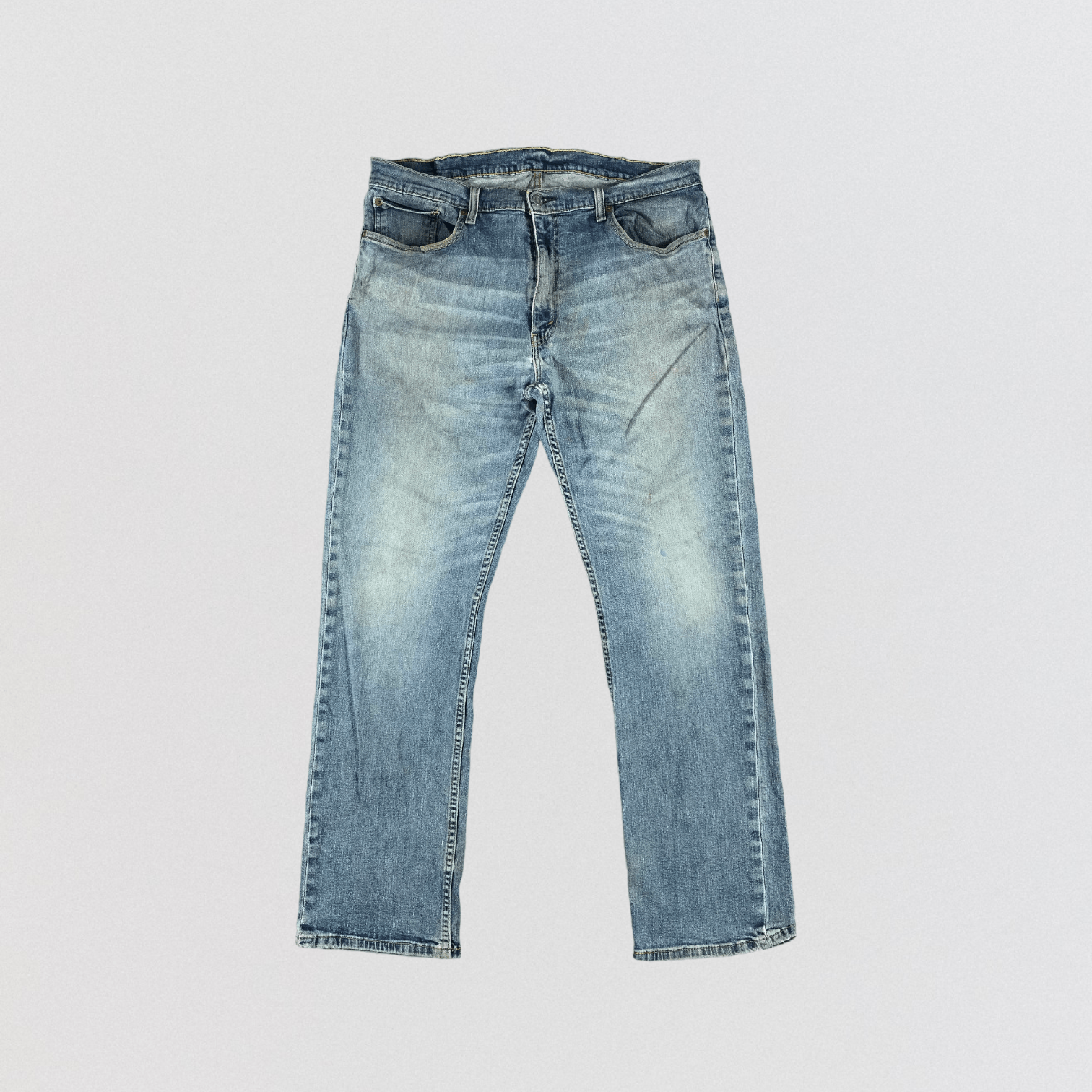 image of Blue Wash Levis 559 Jeans-Jm3134, Men's (Size 38)