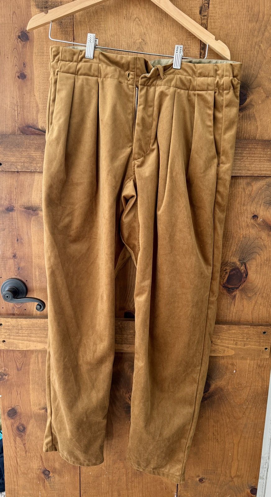 Monitaly Monitaly velvet pants Size US 34 / EU 50 - 1 Thumbnail