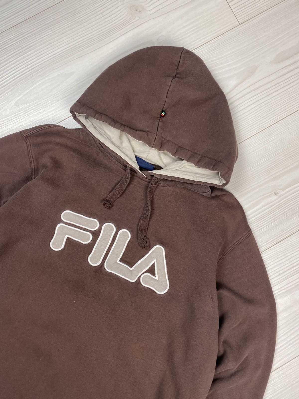 Fila × Vintage 90s Vintage Fila hoodie big teddy logo y2k Size US M / EU 48-50 / 2 - 3 Thumbnail