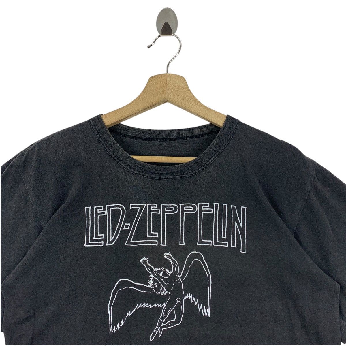 Band Tees × Vintage Vintage LED ZEPPELIN OG logo band tees Size US S / EU 44-46 / 1 - 2 Thumbnail