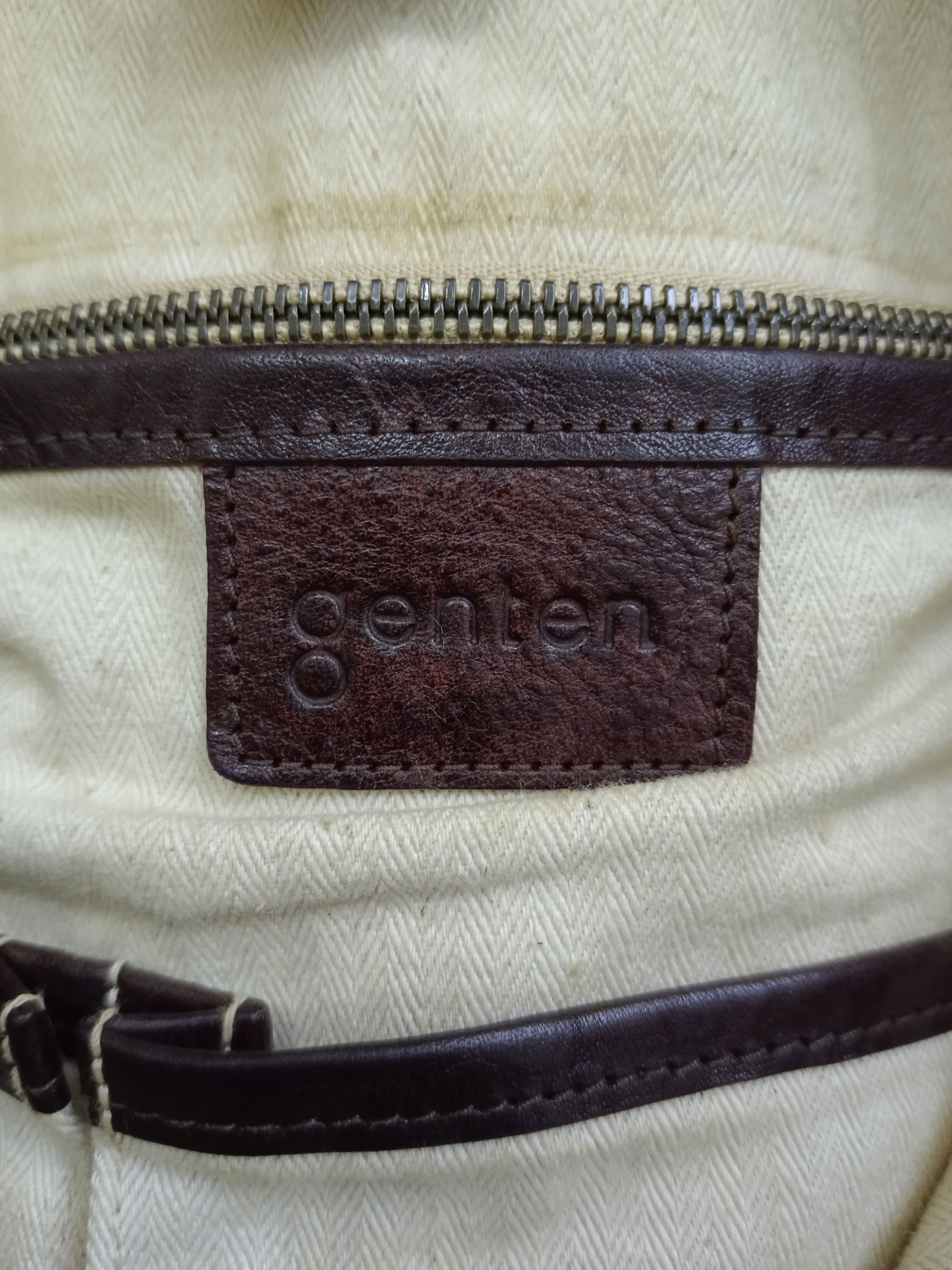 Japanese Brand × Leather INSANE 90🔥GANTEN PATINA LEATHER CROSSBODY Size ONE SIZE - 5 Thumbnail