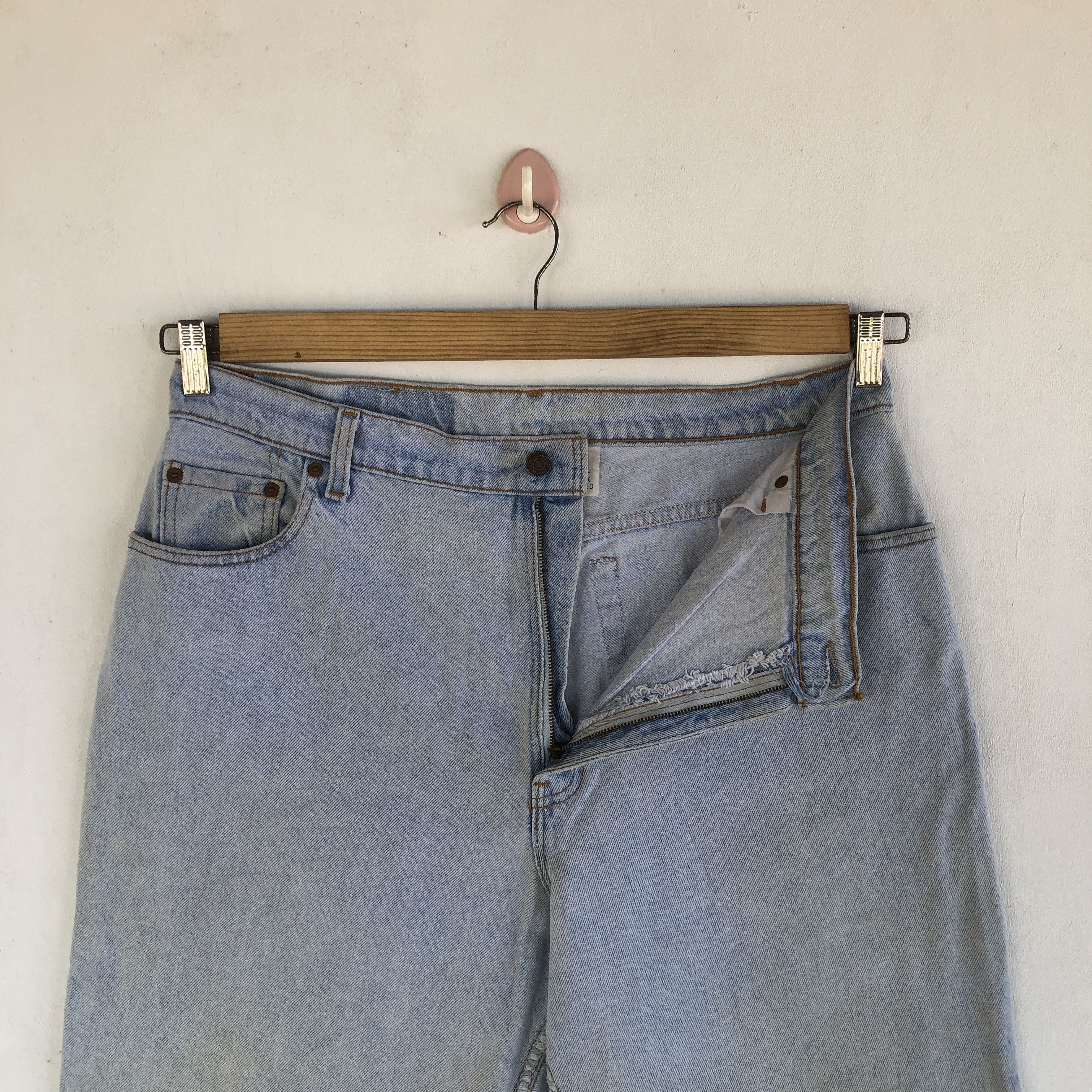Levi's Vintage Levis 527 Bootcut Jeans Flare Denim Wide Leg Pants Size US 32 / EU 48 - 5 Thumbnail