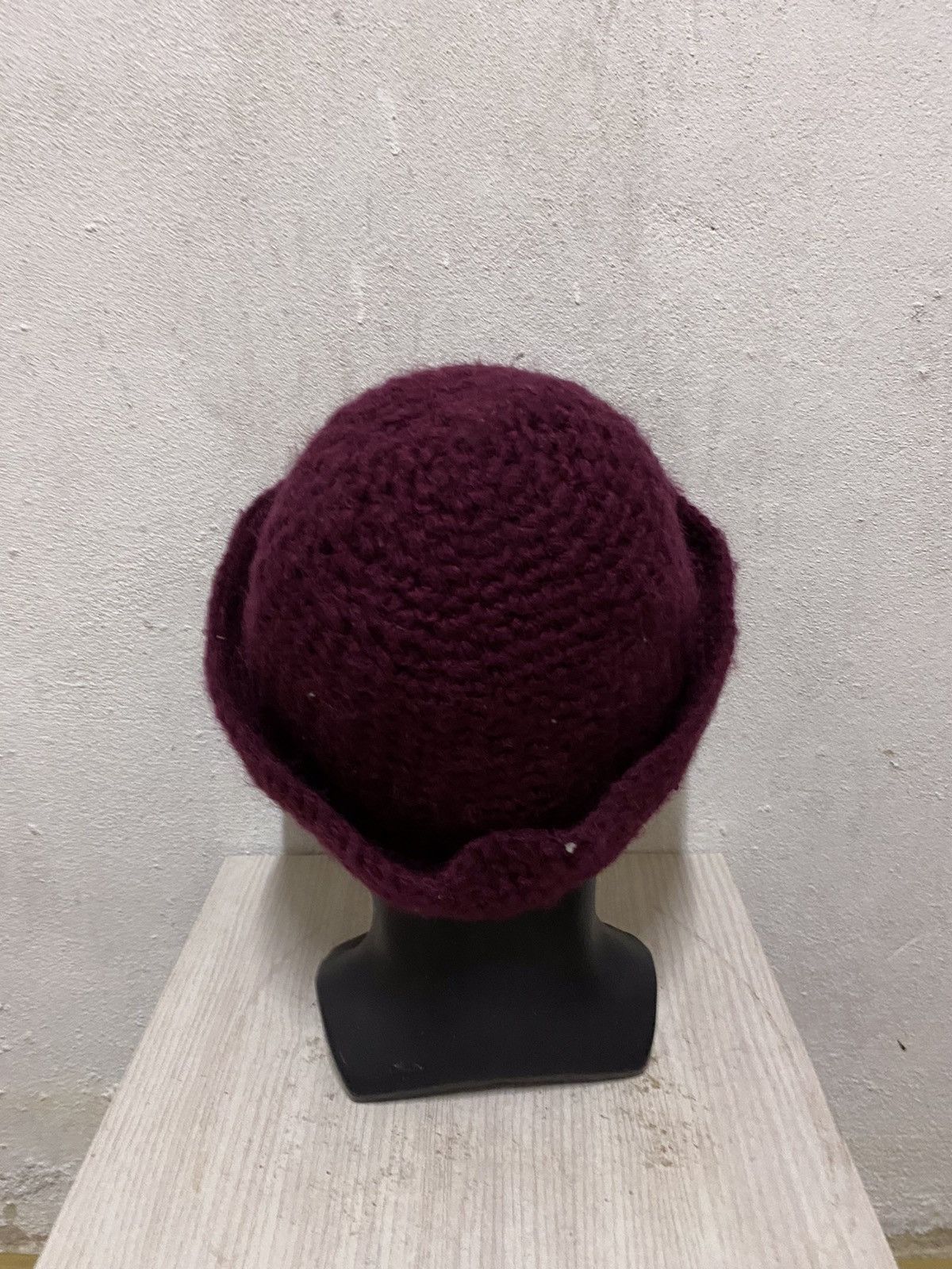 Japanese Brand Japanese Brand Crochet Beanie Hat Size ONE SIZE - 3 Thumbnail