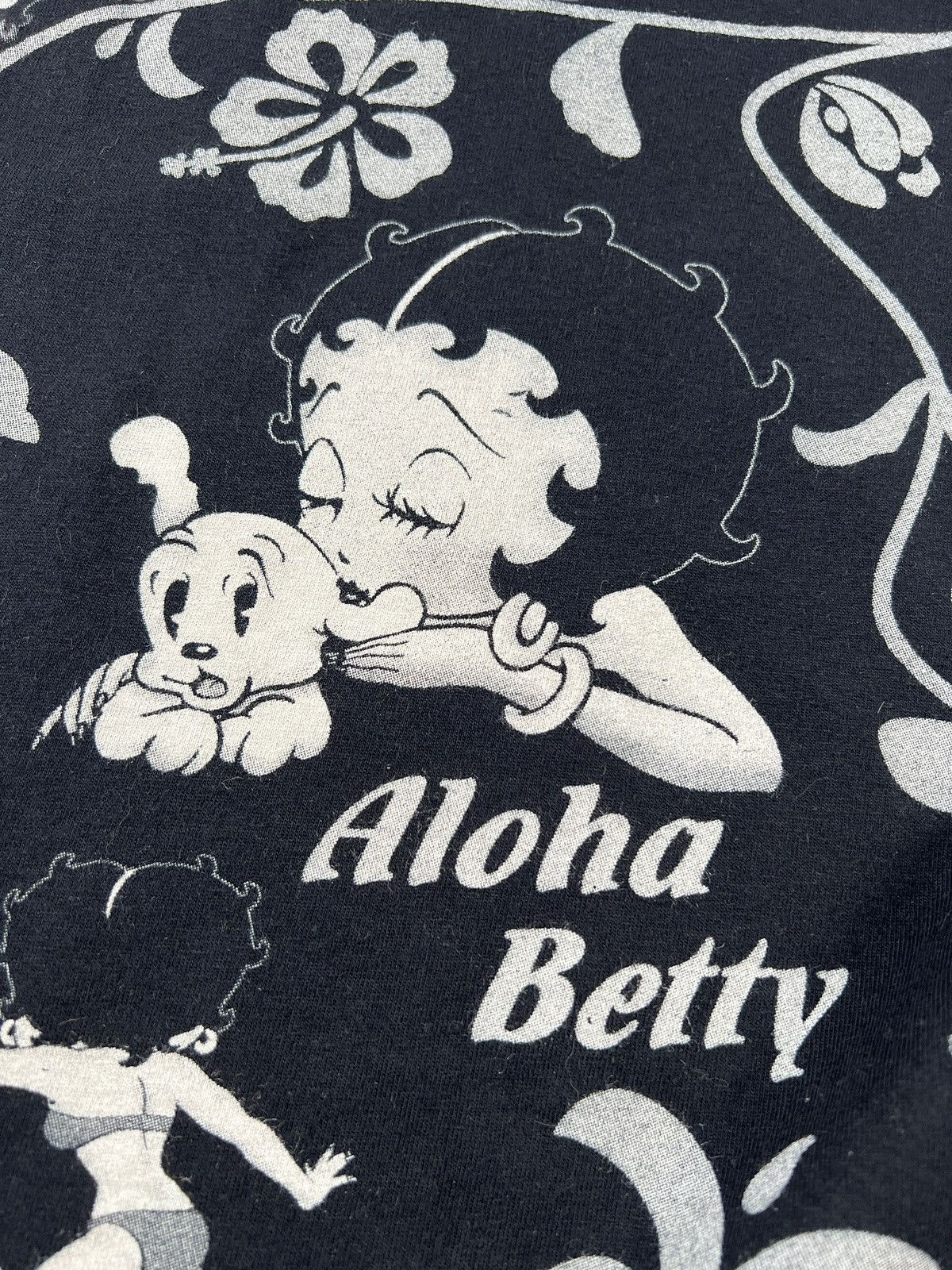 Cartoon Network × Vintage Vintage 1998 Betty Boop Hawaii All-Over Print Tshirt Size US S / EU 44-46 / 1 - 11 Thumbnail