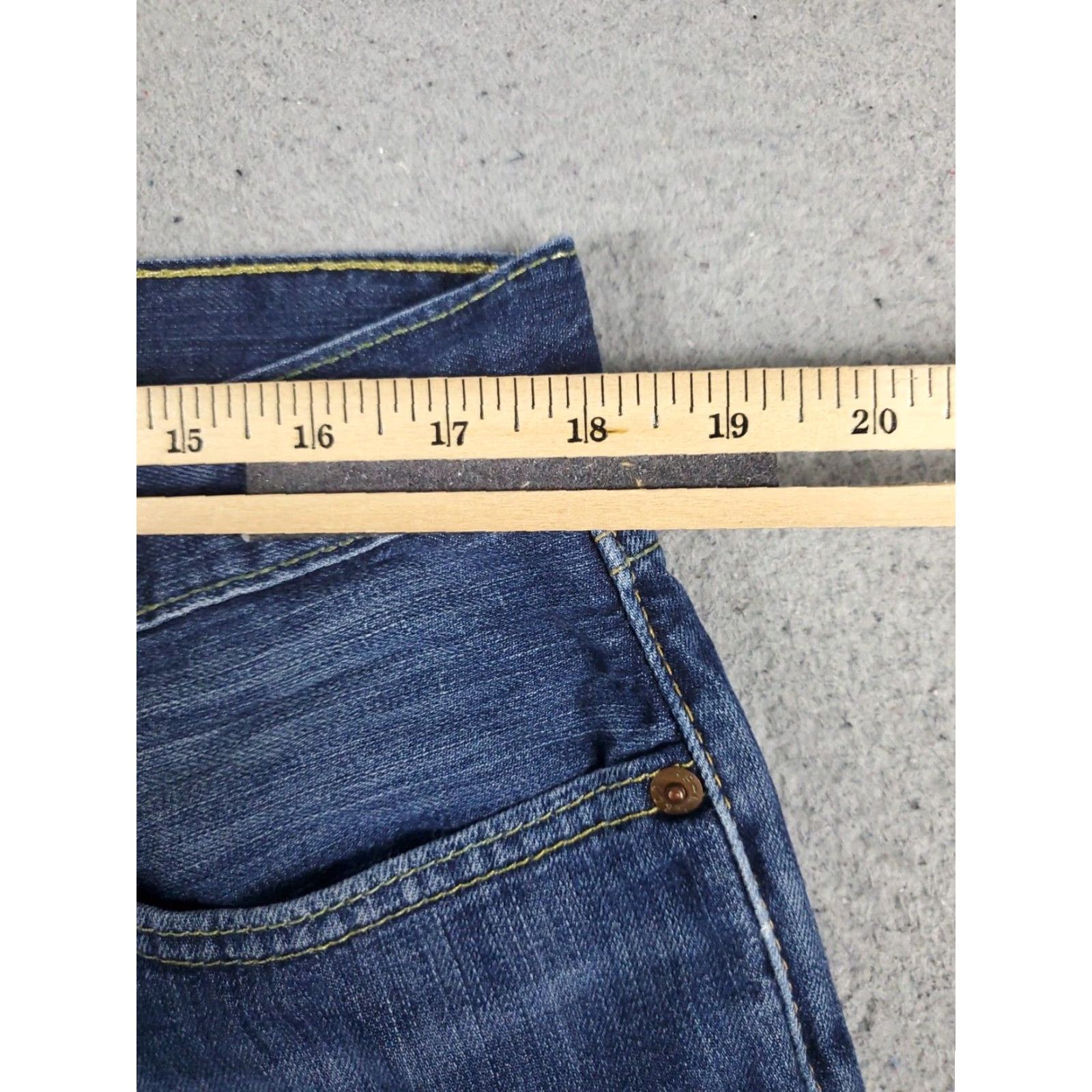 Levi's Levis Mens Straight Leg Jeans 36x30 Blue Casual Denim Pants Size US 36 / EU 52 - 4 Thumbnail