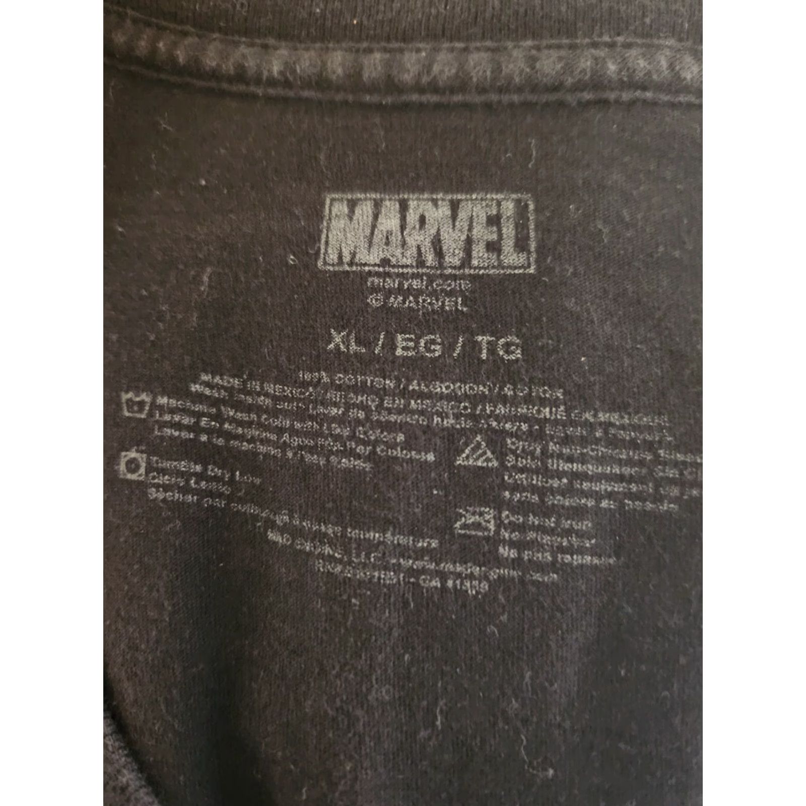 Vintage VINTAGE Marvel Studios T-SHIRT Men XL Black The FIRST ten YEARS Avengers Crew Neck Short Sleeve Cotton Tagless Double-Sided Easy Care Size US XL / EU 56 / 4 - 3 Thumbnail