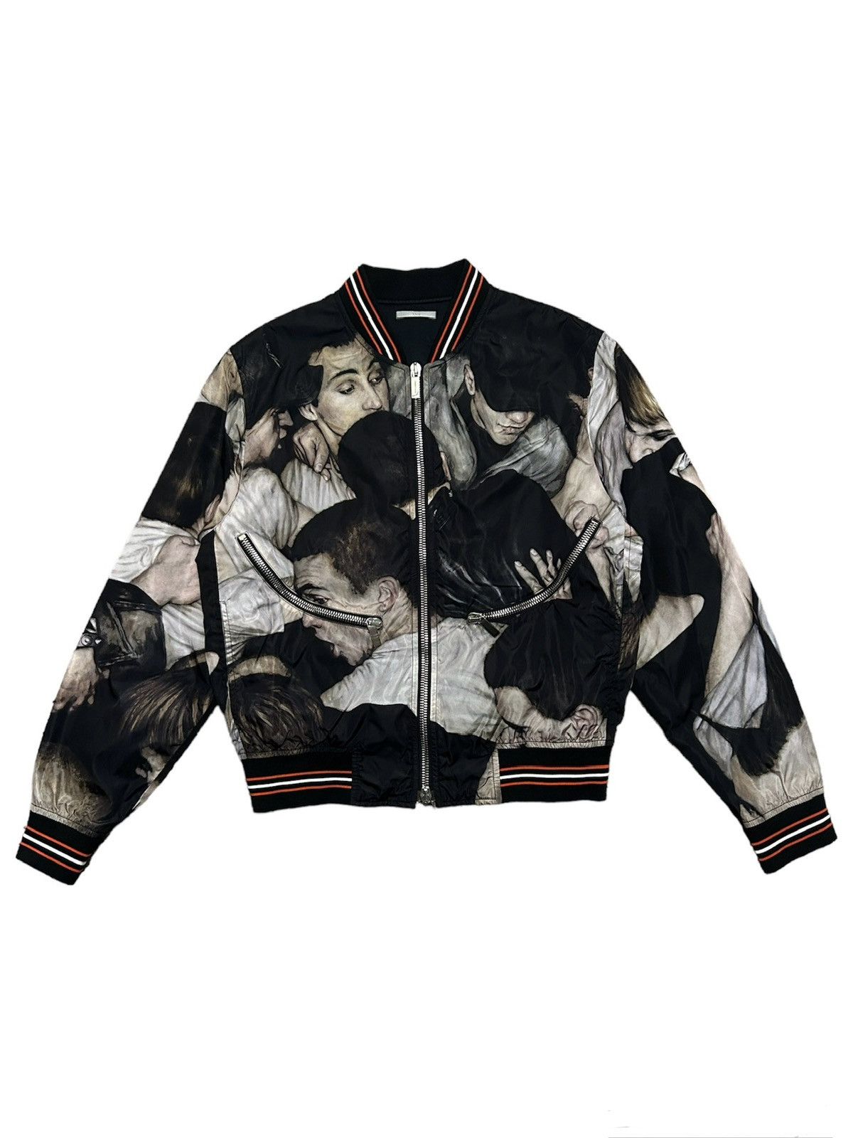 Dior F/W 2017 Dan Witz Mosh Pit Bomber Size US M / EU 48-50 / 2 - 3 Thumbnail