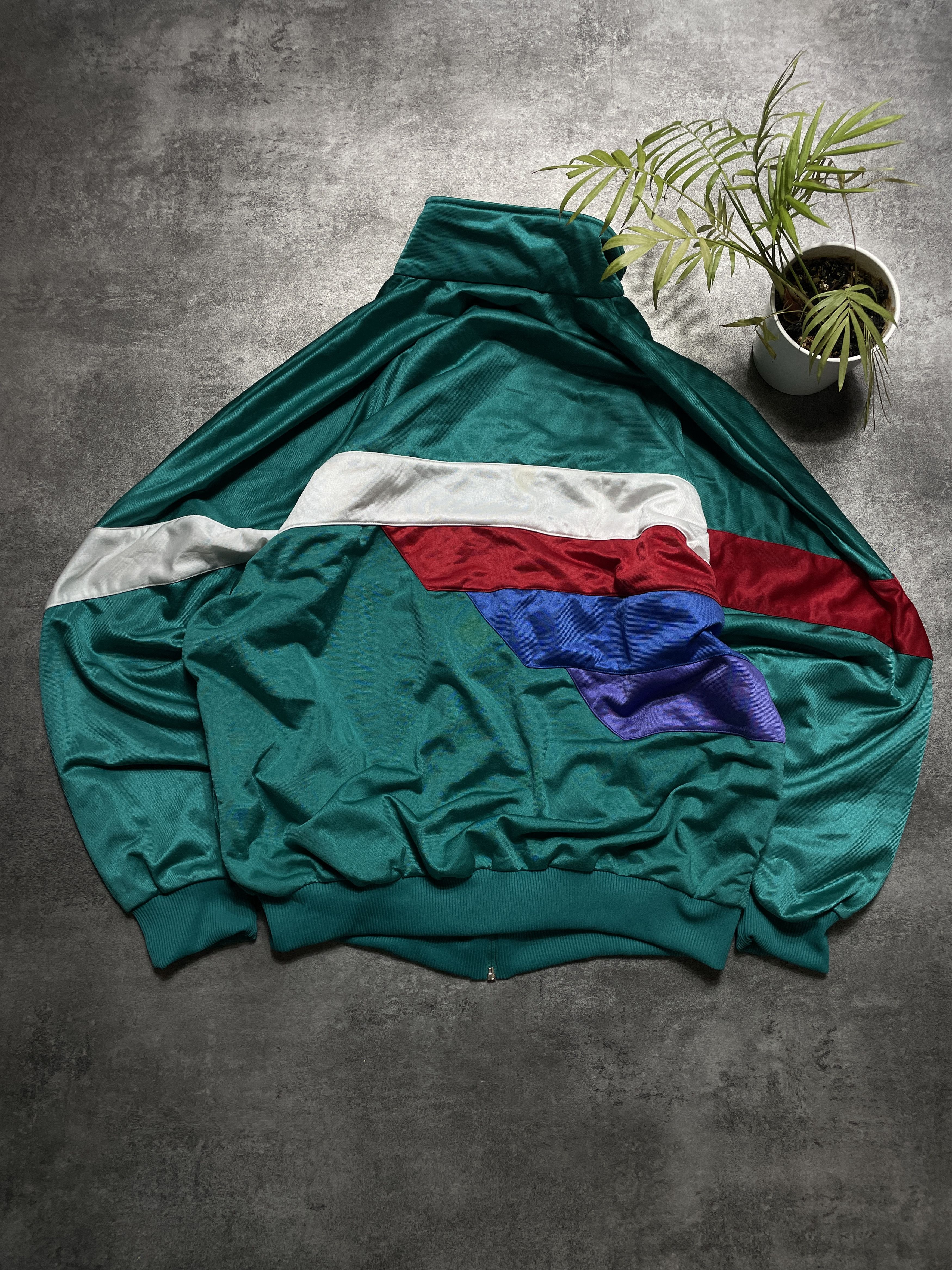 Adidas ❗️RARE❗️Adidas Vintage 90s Sweatshirt Zip Boxy Fit Size US XL / EU 56 / 4 - 8 Thumbnail