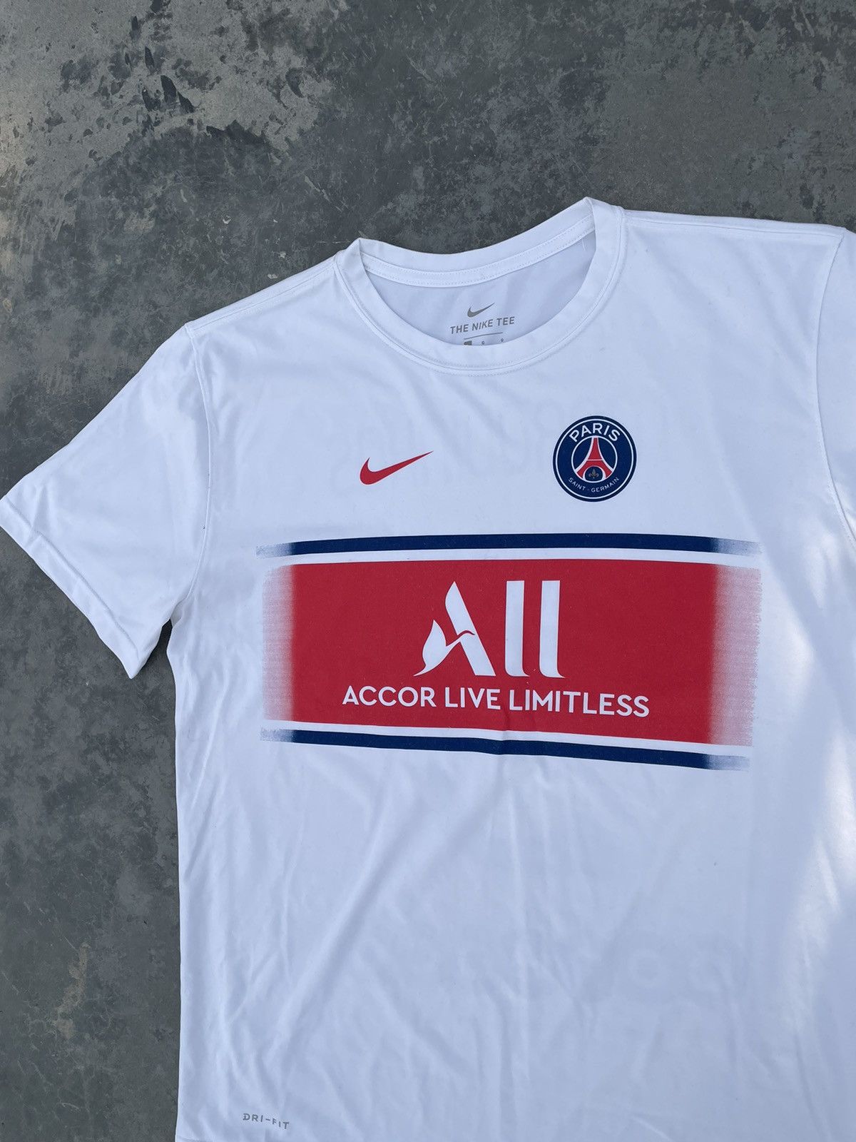 Nike Nike PSG 5 Marquinhos Drill T-Shirt Dri-Fit Soccer Jersey Size US L / EU 52-54 / 3 - 4 Thumbnail