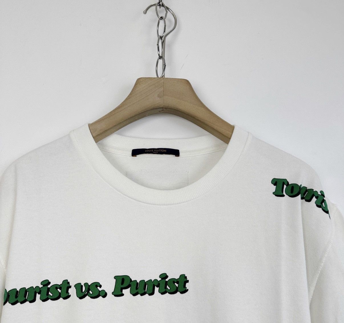Louis Vuitton Louis Vuitton Barrage Letter Print Crew Neck T-Shirt K12 Size US L / EU 52-54 / 3 - 3 Thumbnail