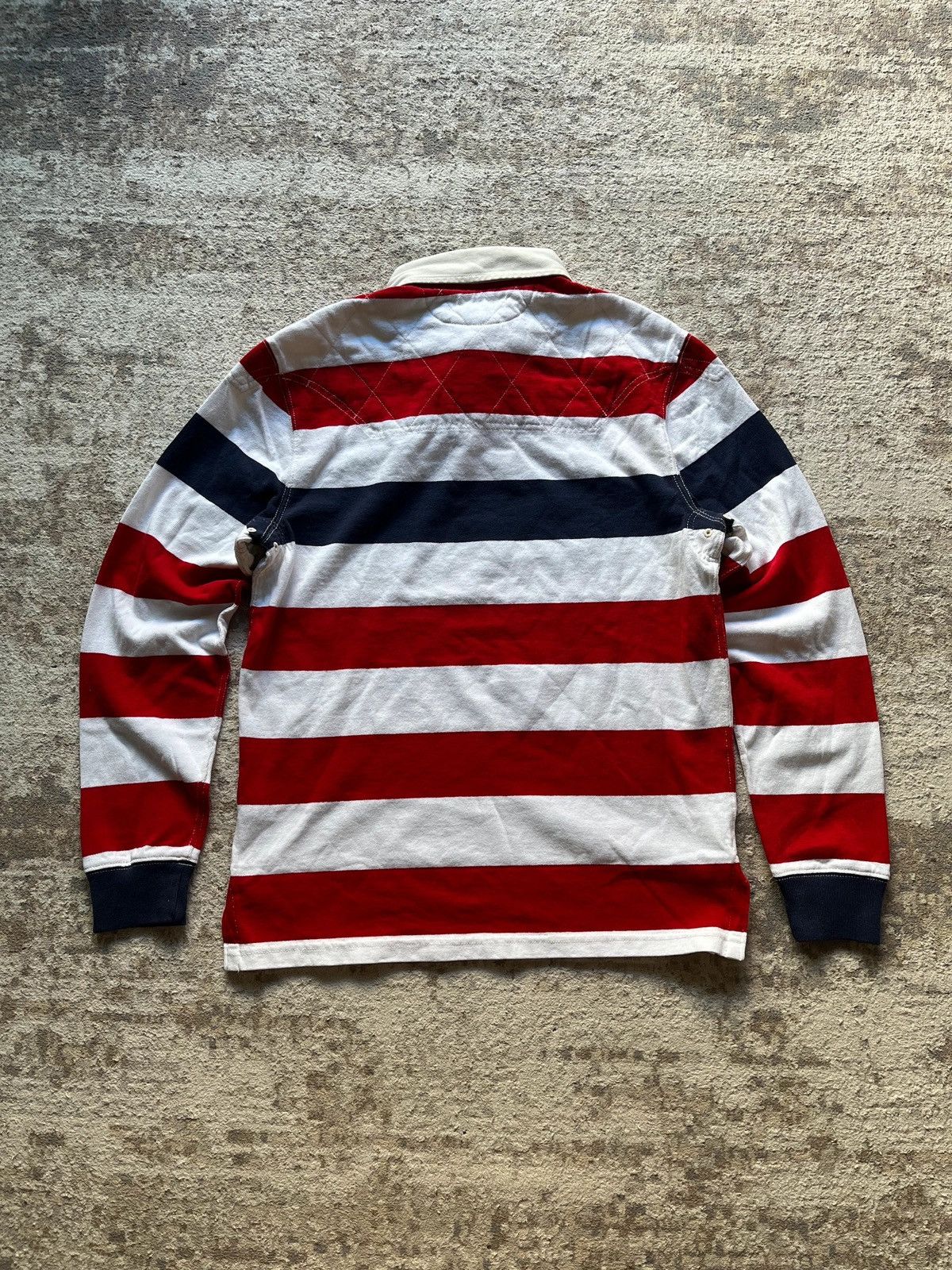 Polo Ralph Lauren Polo Ralph Lauren Sz S Vintage 2000s Rugby Shirt Small Pony Size US S / EU 44-46 / 1 - 10 Thumbnail