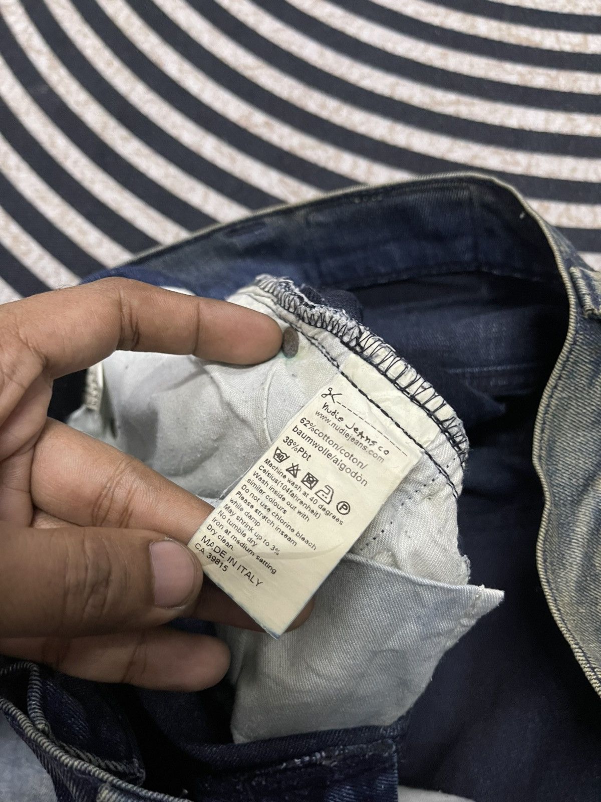 Nudie Jeans 2000s NUDIE JEANS CO SKINNY JEANS WASHABLE DISTRESSED JEANS Size US 29 - 14 Thumbnail