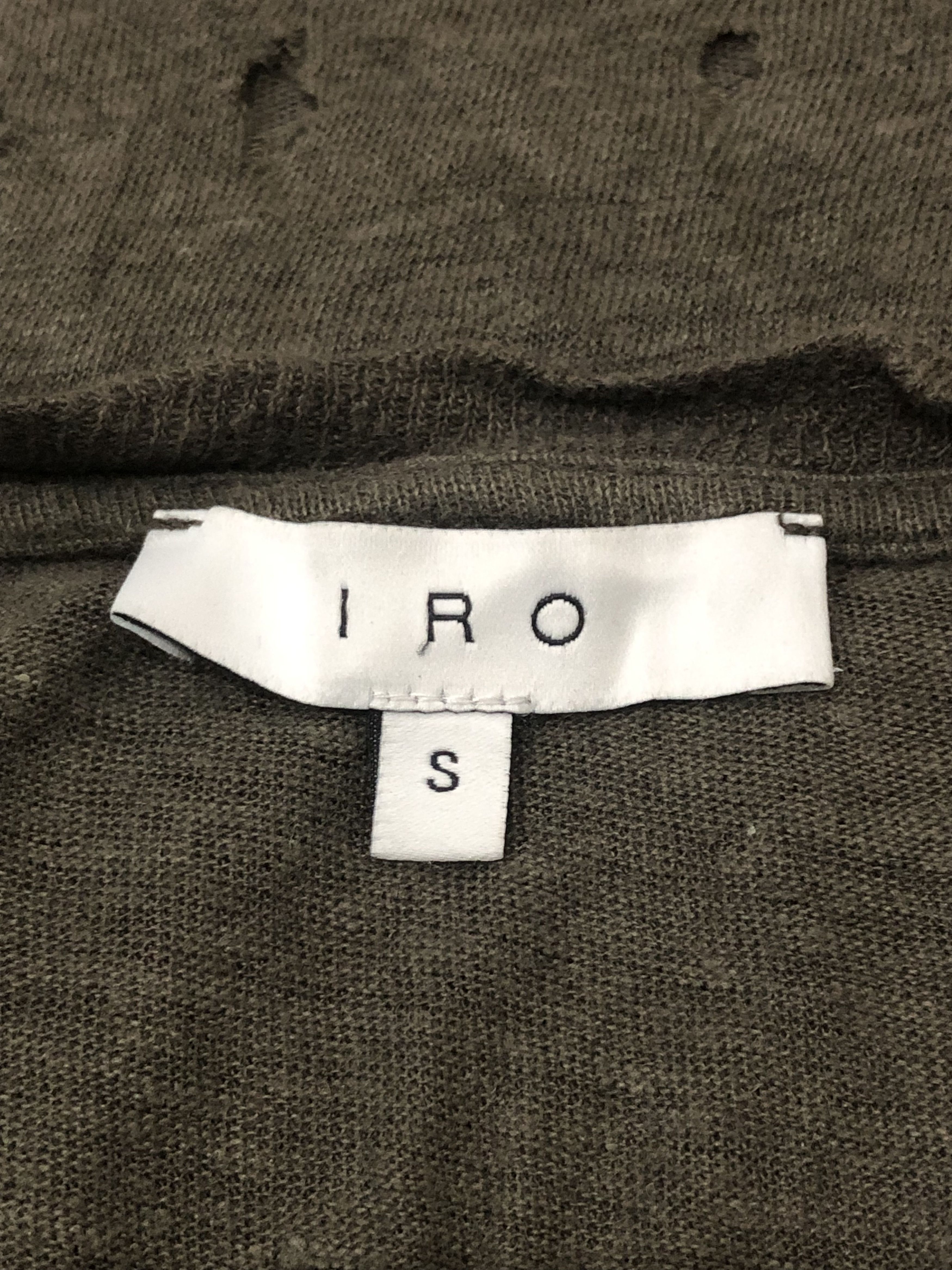 Designer × Iro French Fashion Brand IRO Distressed Design Size US S / EU 44-46 / 1 - 4 Thumbnail