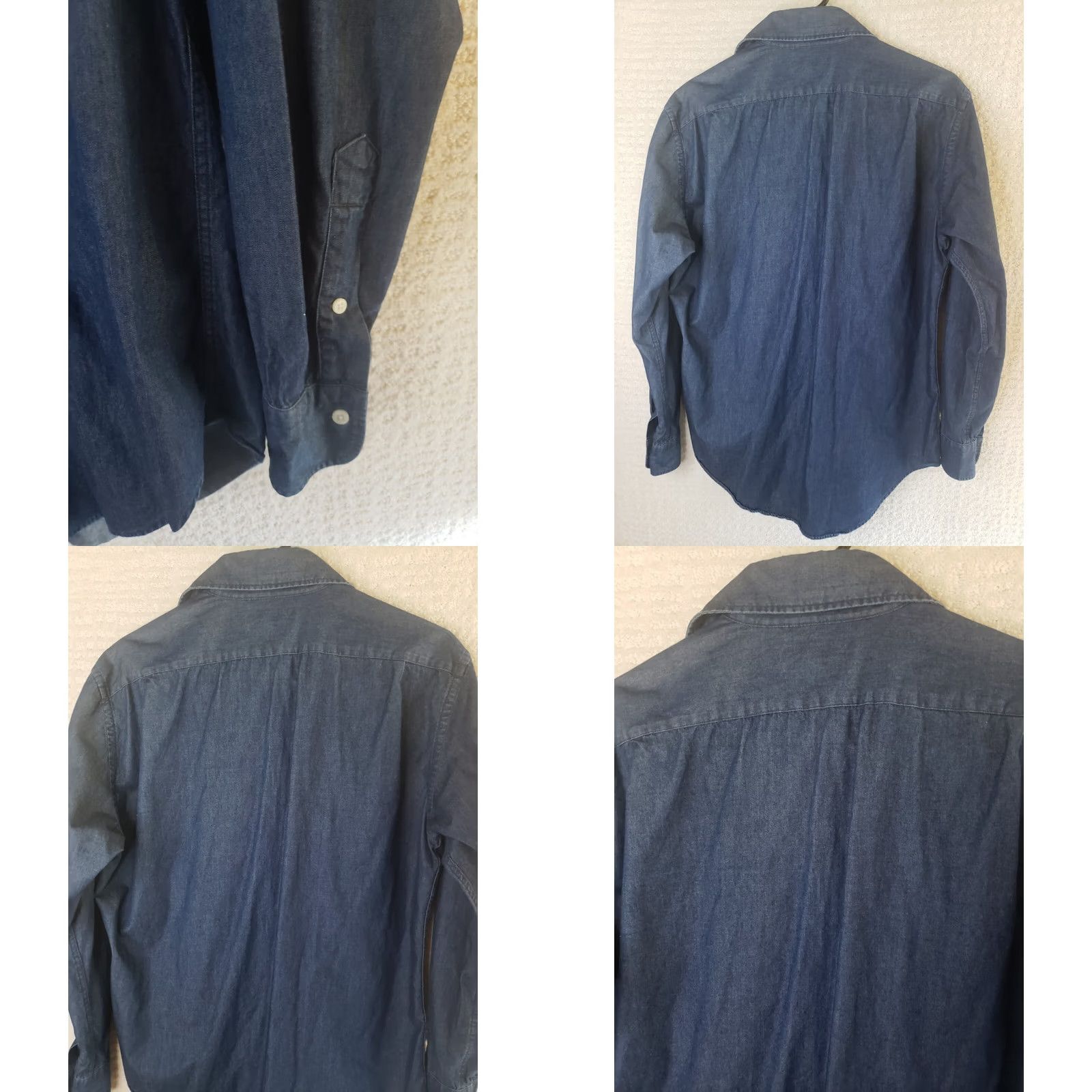 Ralph Lauren Lauren Ralph Lauren Shirt Men M Blue Denim Classic Fit Button L. S. 15 X 32/33 Size US M / EU 48-50 / 2 - 8 Thumbnail