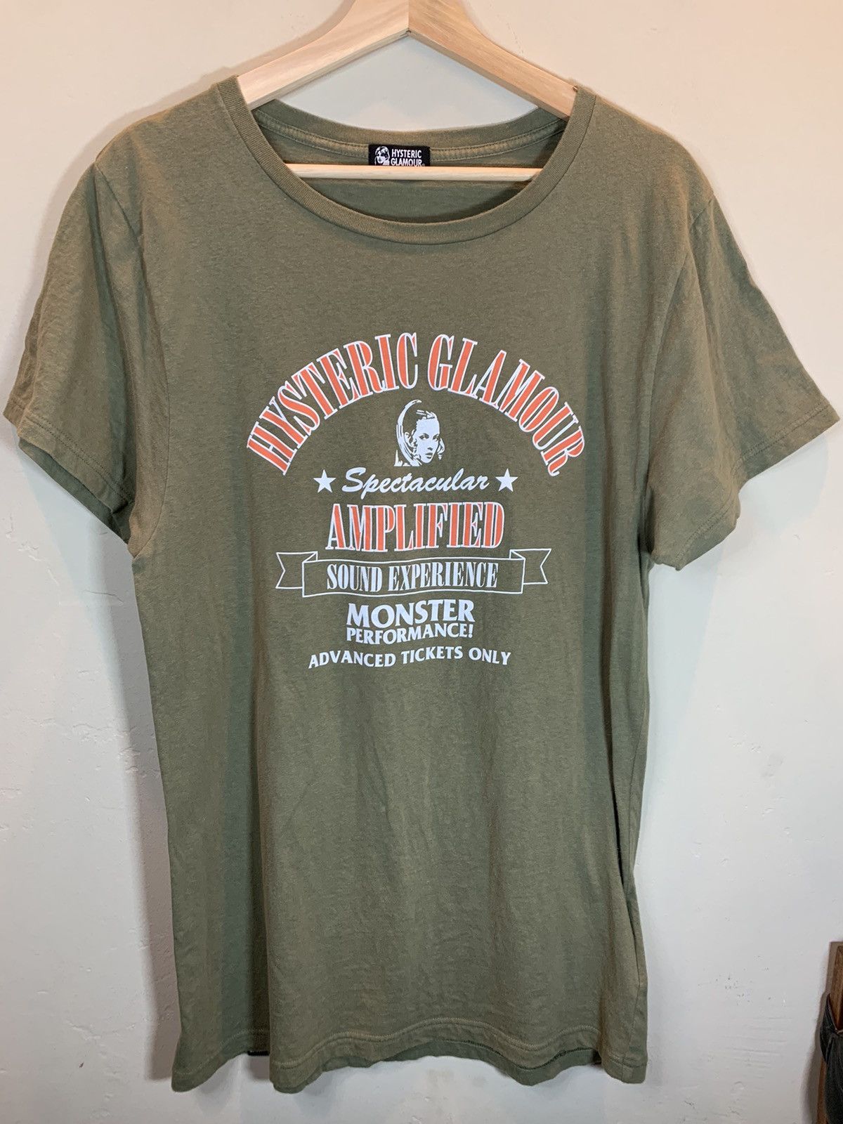 *RARE* Hysteric Glamour Sound Experience Concert Art T-Shirt