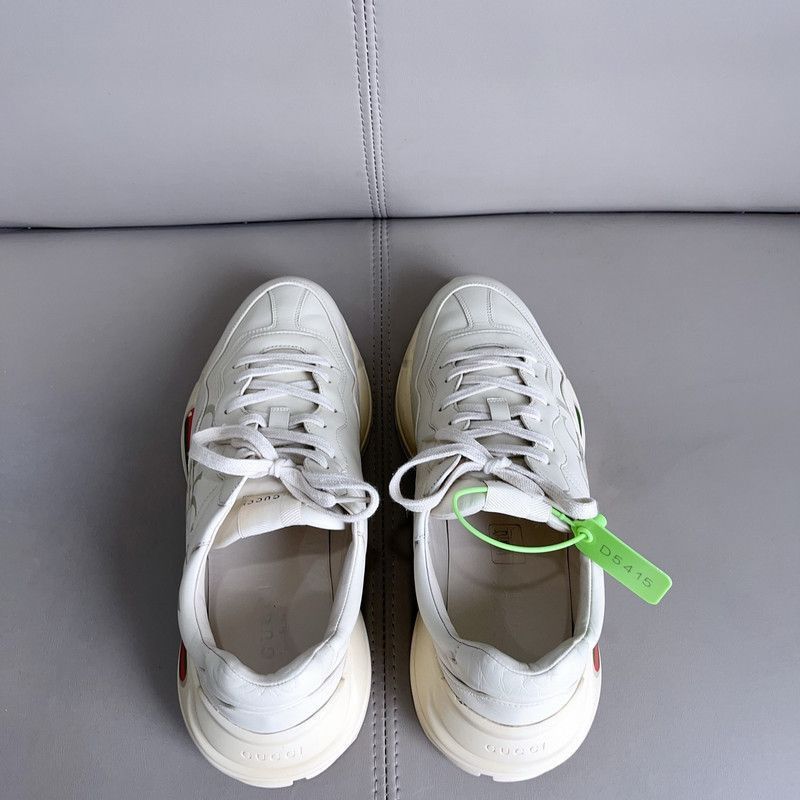 Gucci Gucci Rhyton Logo Dad Shoes for Men - Size US 10.5 / EU 43-44 - 6 Thumbnail