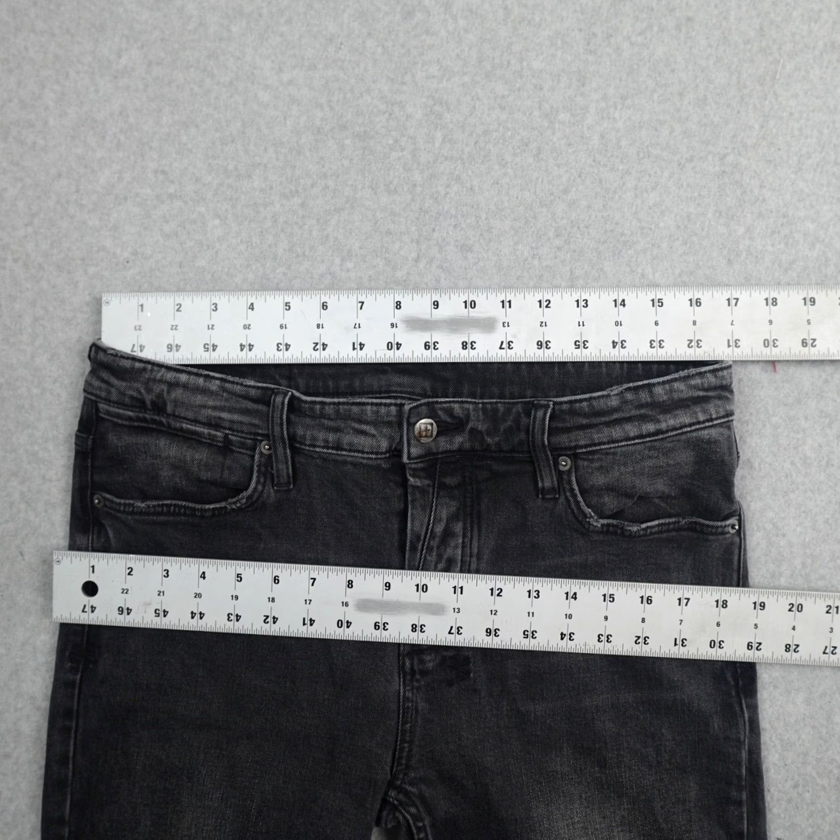 Ksubi ksubi Jeans Mens 36 (36X31) Black Distressed Skinny 5-Pocket Denim Vintage No Size US 36 / EU 52 - 4 Thumbnail