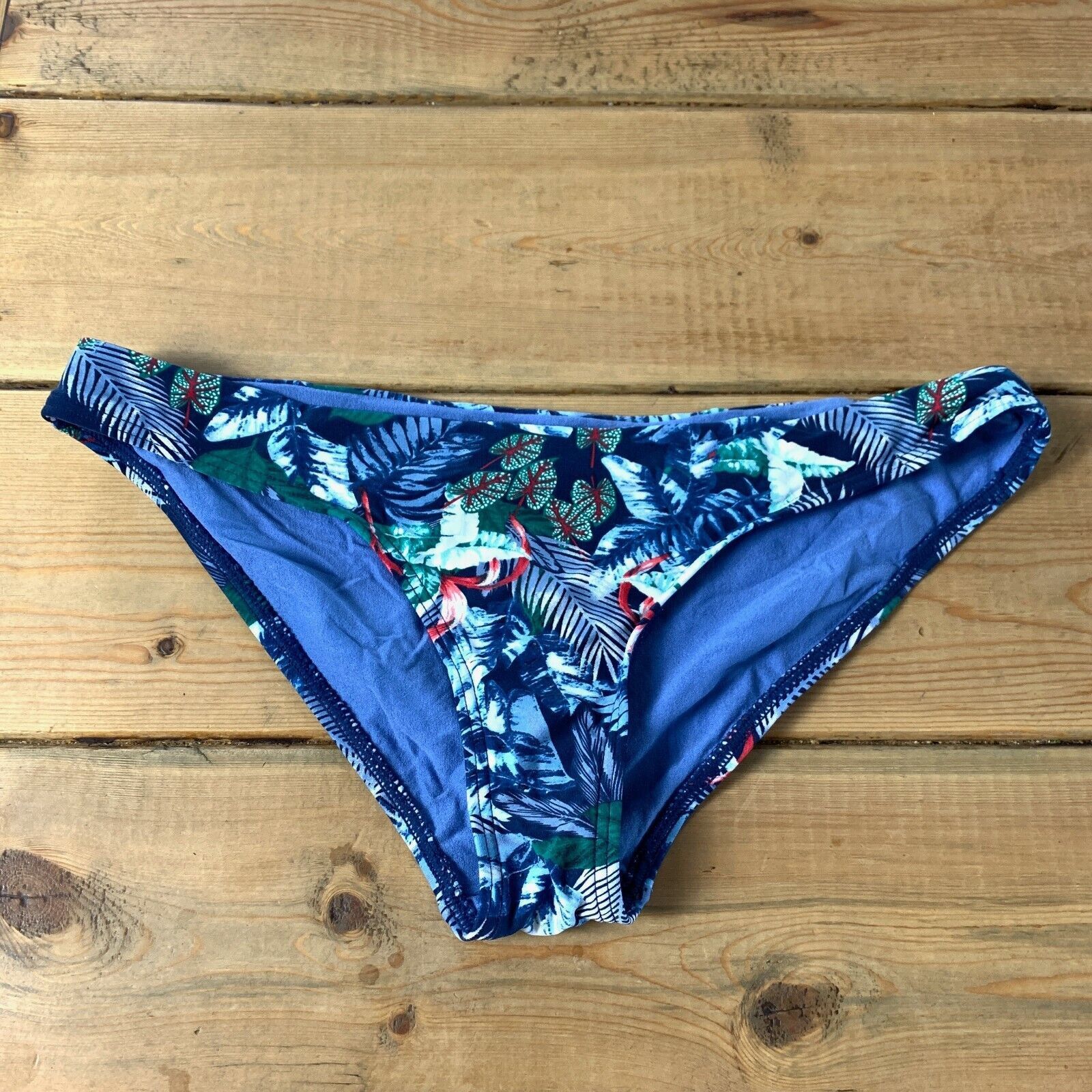 Other Cikada Australia Off Shoulder Bikini Set Blue Tropical Swim Size M / US 6-8 / IT 42-44 - 6 Thumbnail