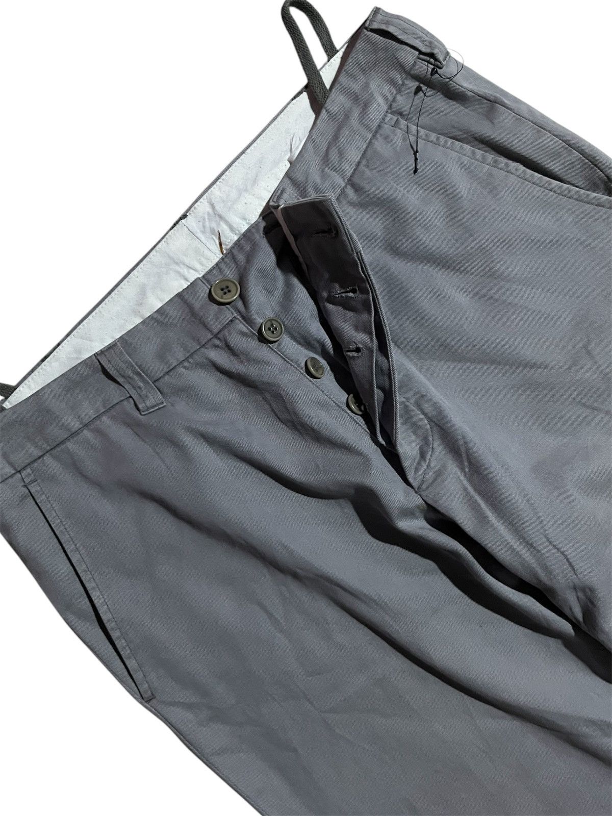 Helmut Lang Helmut lang vintage trousers casual pants bondage grey Size US 42 / EU 58 - 4 Thumbnail