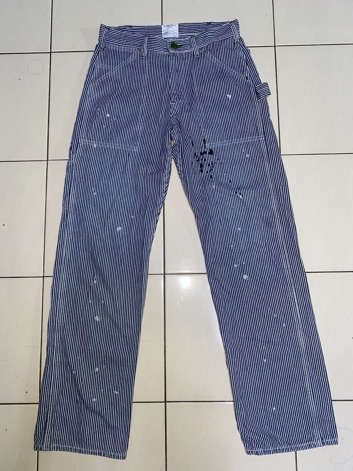 Oshkosh Oshkosh Bgosh Hickory Stripe Workers Pants Size US 29 - 1 Thumbnail