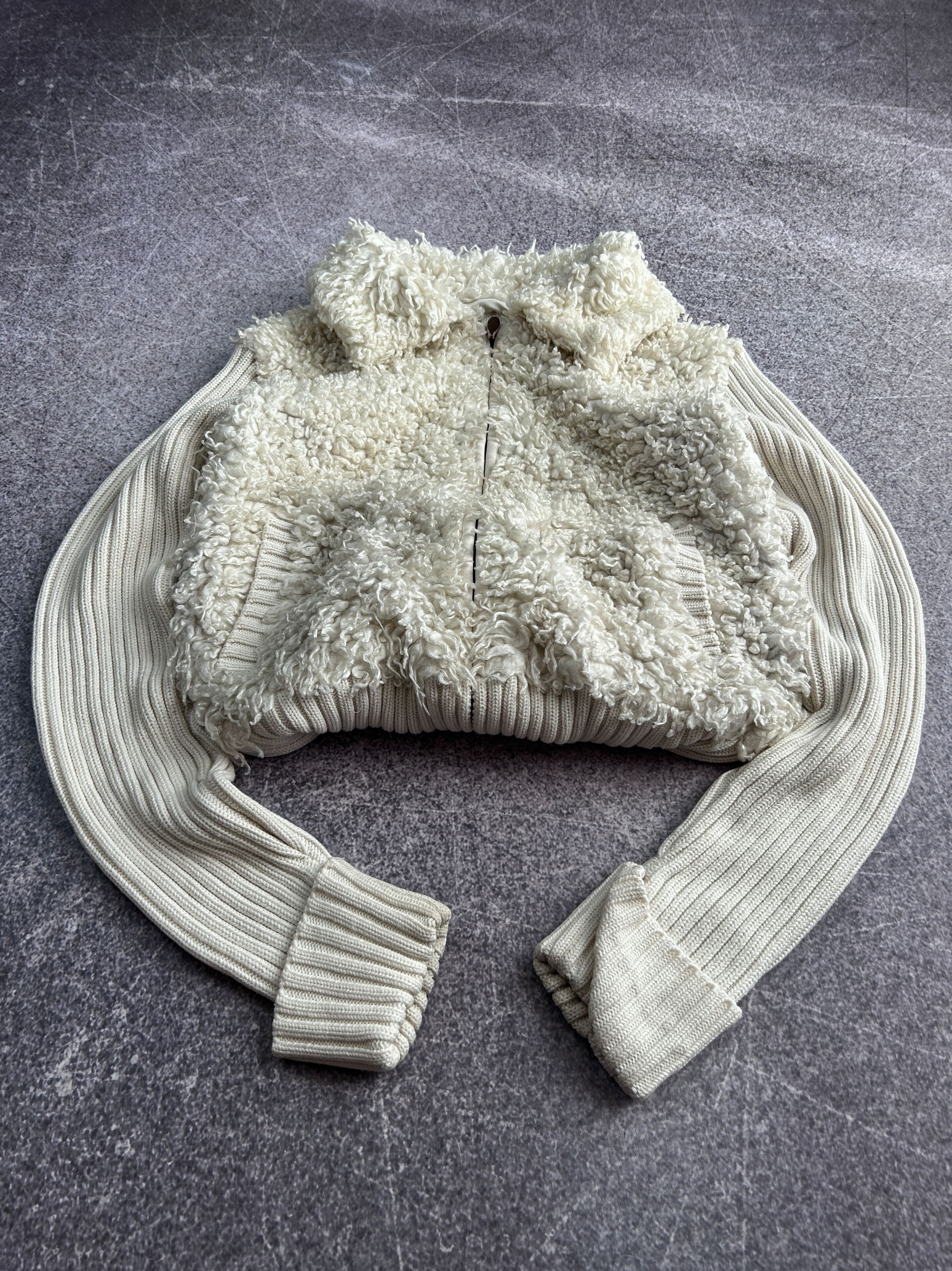 Vintage VTG Hysteric Glamour Style Mohair Fur Hoodie Sweater Size US S / EU 44-46 / 1 - 1 Thumbnail