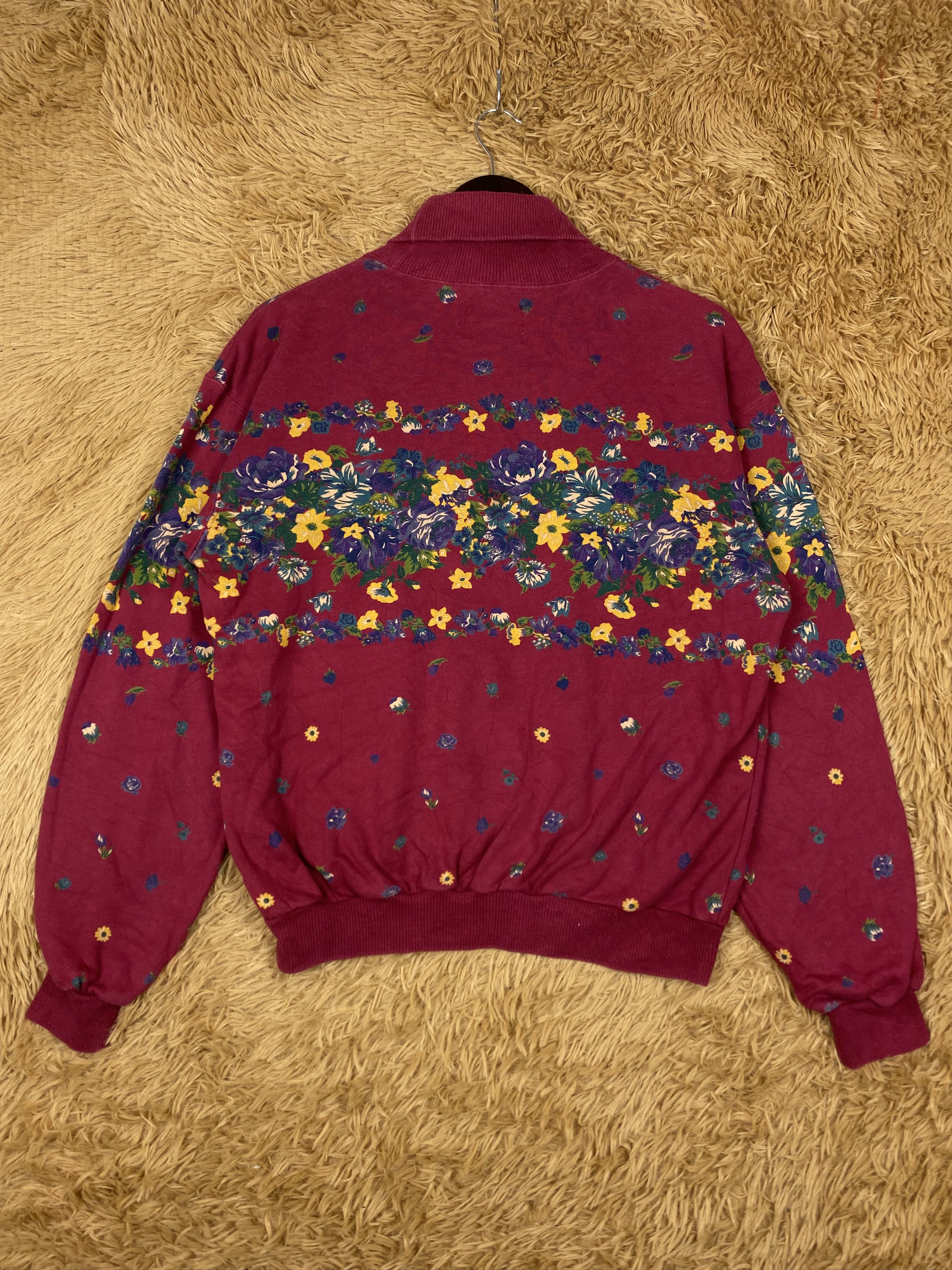 Kenzo Vintage Kenzo Art of Flower Sweatshirts DJ0587 Size US M / EU 48-50 / 2 - 5 Thumbnail