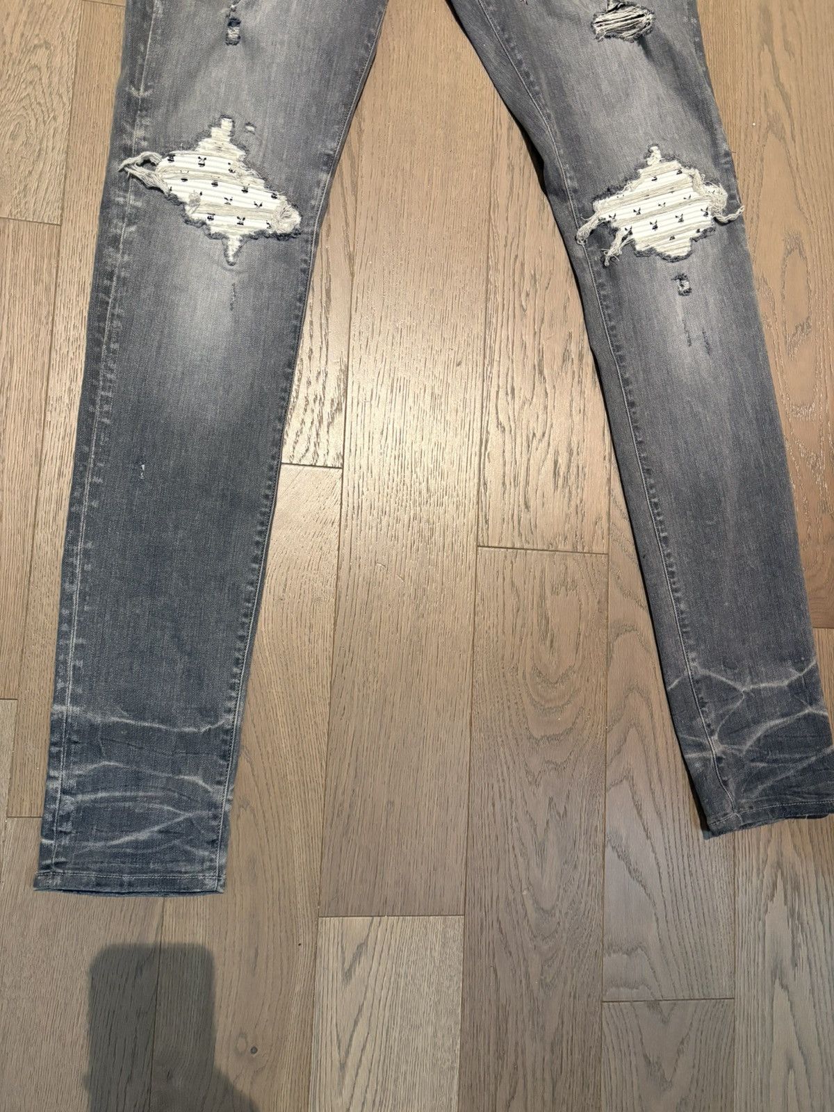 Amiri Amiri Playboy MX1 Grey Jeans Size US 36 / EU 52 - 6 Thumbnail