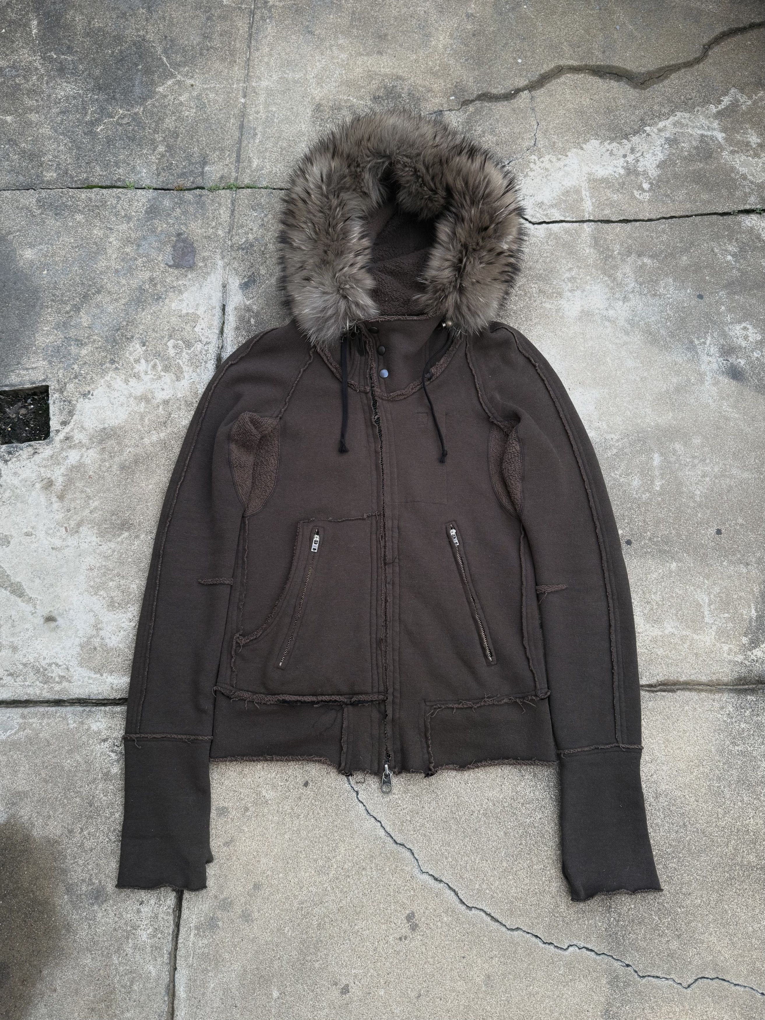 Japanese Brand 2000's Over Fur Hoodie HBA LGB Style | Grailed