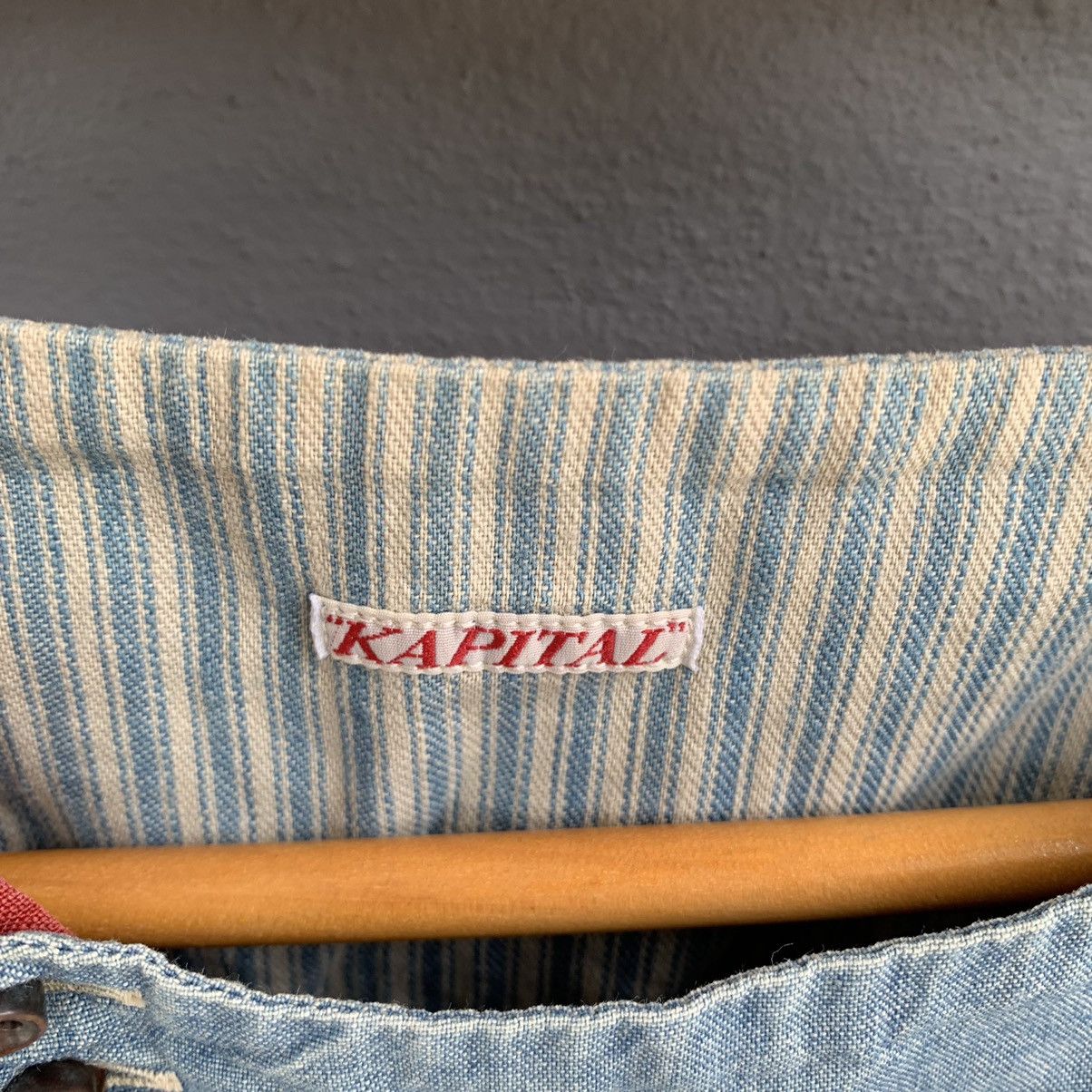 Kapital KAPITAL Denim Dress Multi stripe patchwork Size S / US 4 / IT 40 - 3 Thumbnail