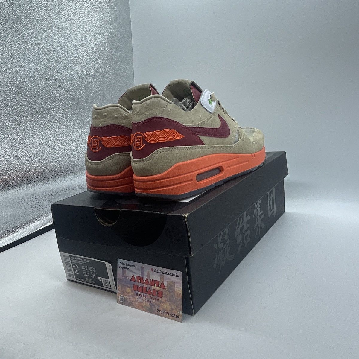 Nike Clot x air max 1 kiss of death Size US 8.5 / EU 41-42 - 5 Thumbnail