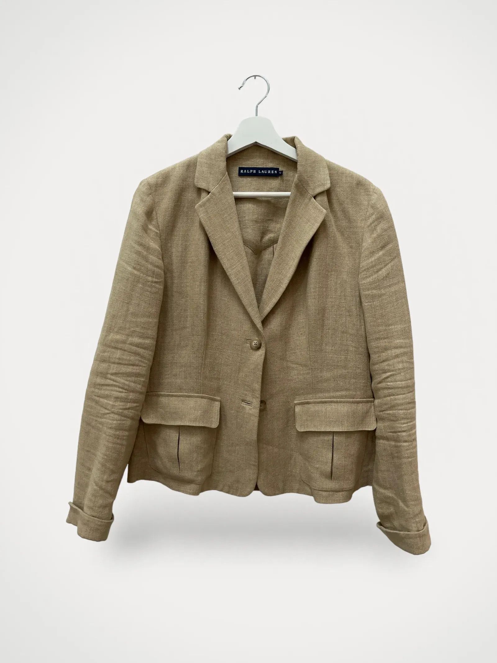image of Ralph Laurent Blazer in Beige, Women's (Size Medium)
