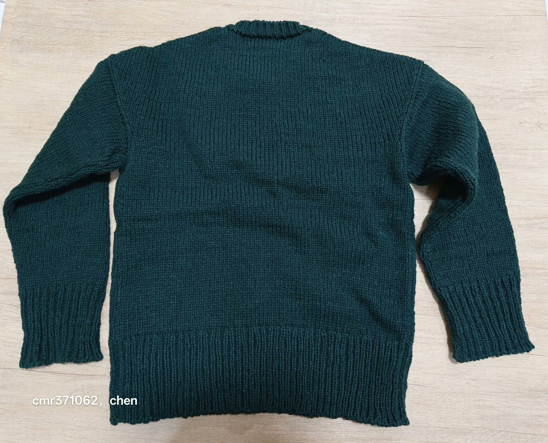 Visvim VISVIM 22AW LETTERMAN CREW KNIT Size US XXS / EU 40 - 5 Thumbnail