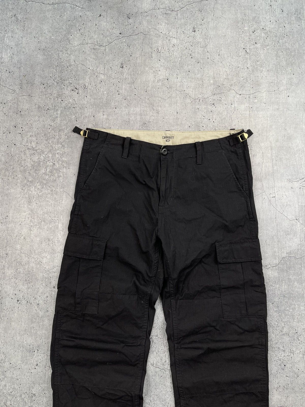 Carhartt Carhartt WIP Cargo Regular Pant Baggy Ripstop Size US 32 / EU 48 - 6 Thumbnail