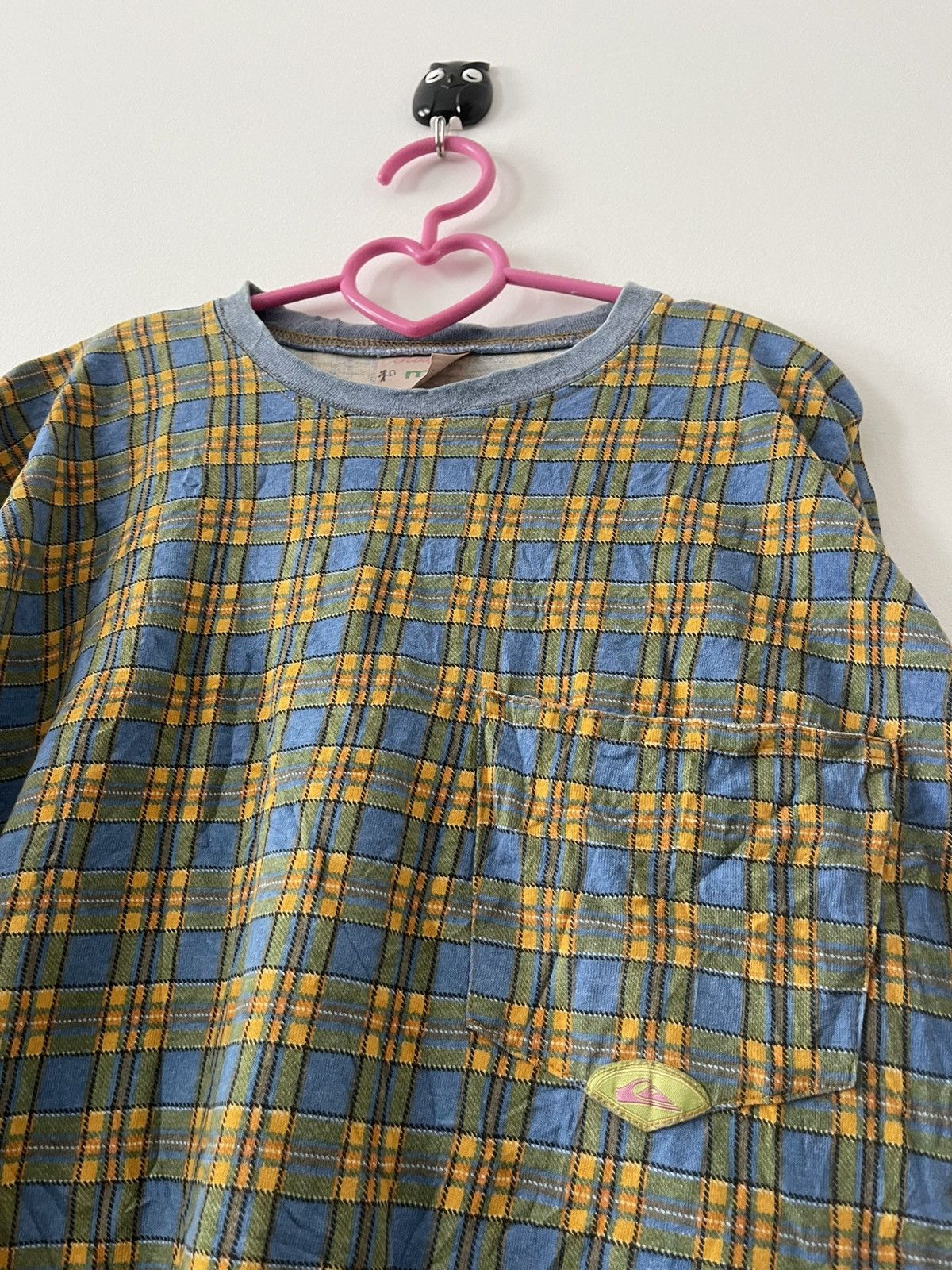 Quiksilver Vintage QUIKSILVER Salt Water Denim Single Pocket Tartan Size M / US 6-8 / IT 42-44 - 2 Thumbnail