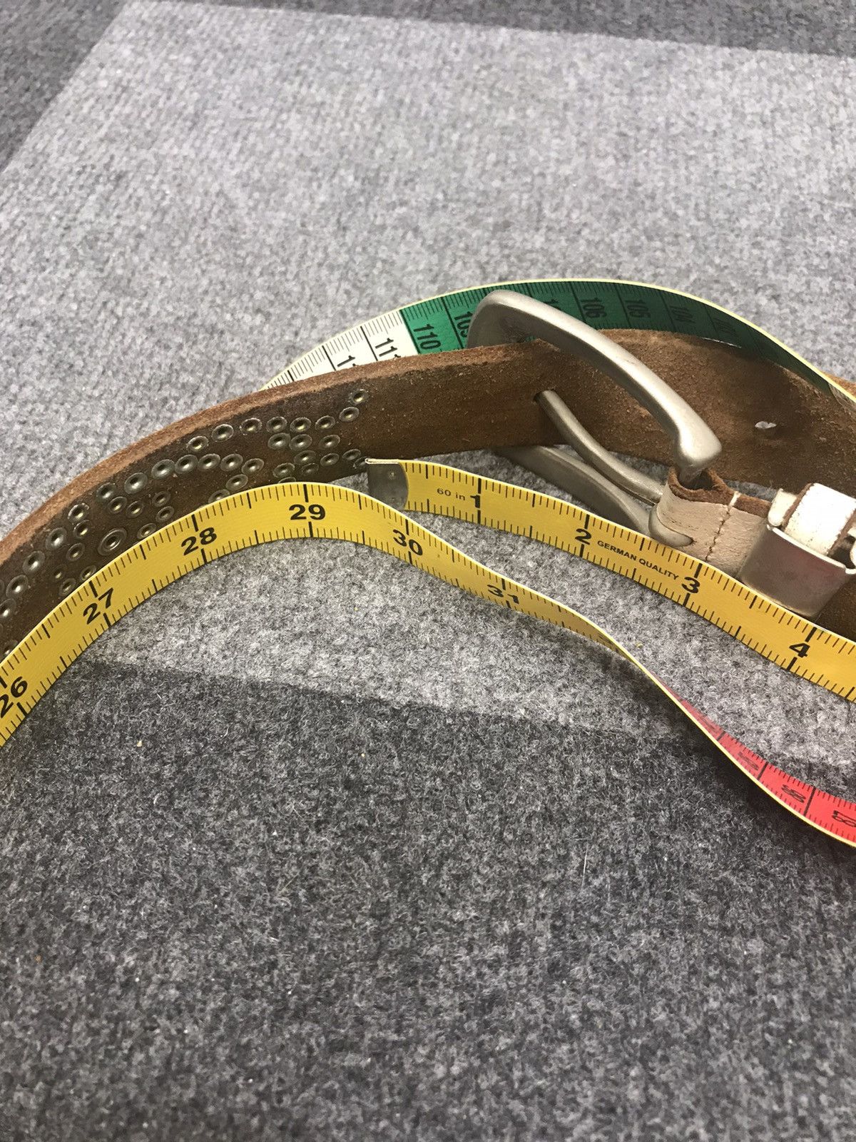 Seditionaries Genuine Leather Studded Belt Size ONE SIZE - 5 Thumbnail
