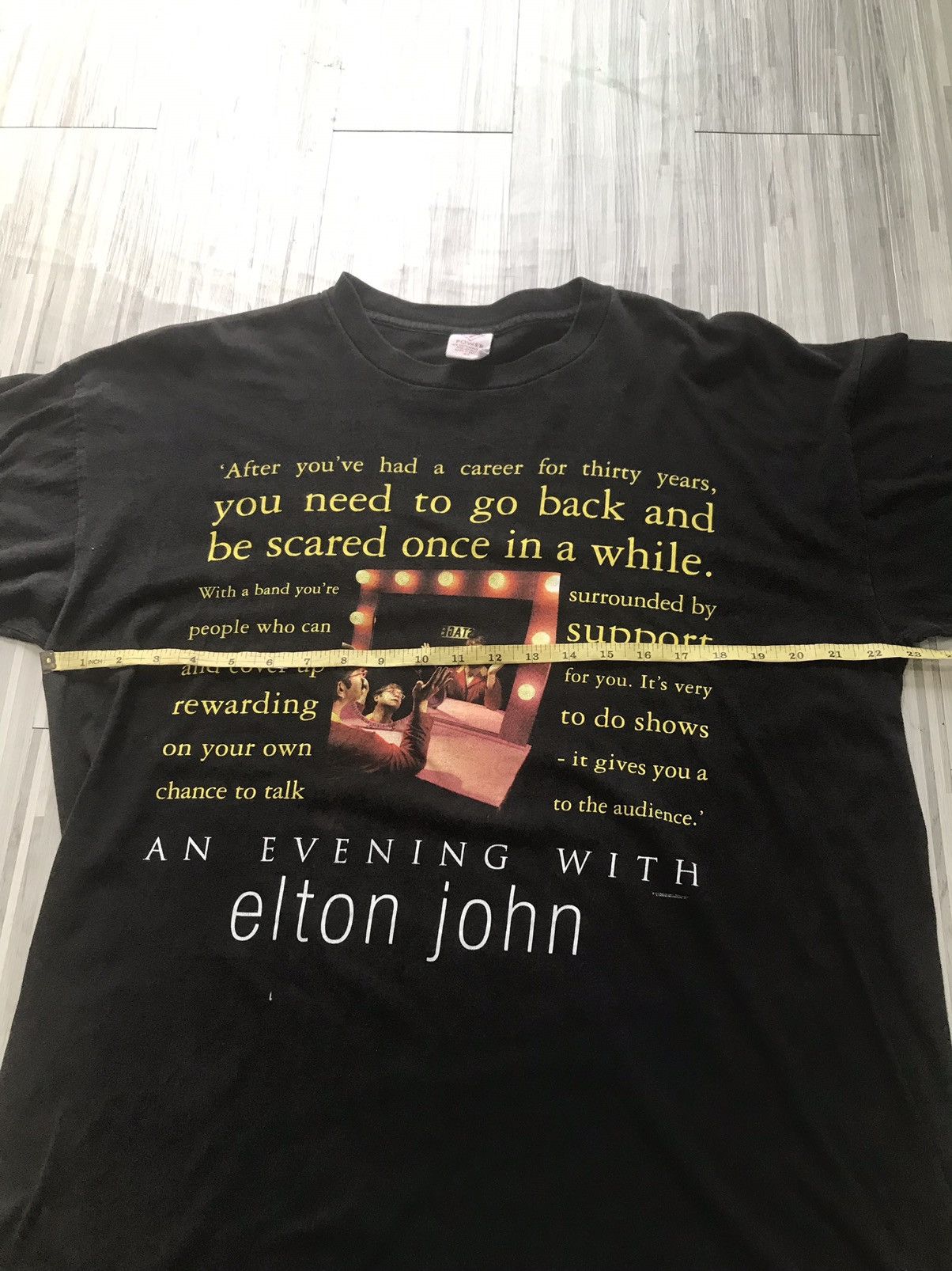 Band Tees × Vintage Tour tee vintage Elton John Size US XL / EU 56 / 4 - 9 Thumbnail