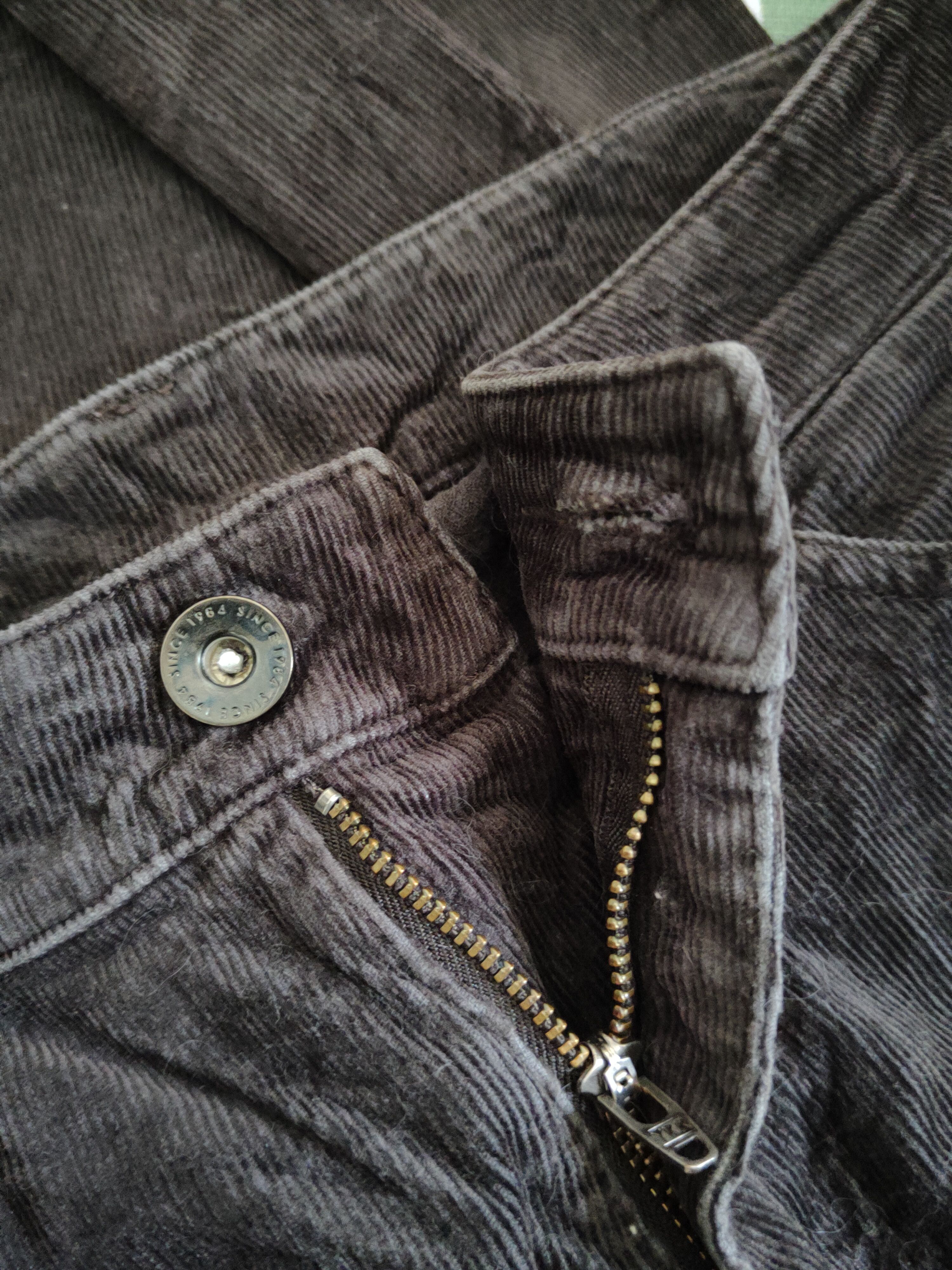 Uniqlo × Vintage Uniqlo Dark Brown japan vintage Corduroy Pants #S1428 Size 25" / US 0 / IT 36 - 12 Thumbnail