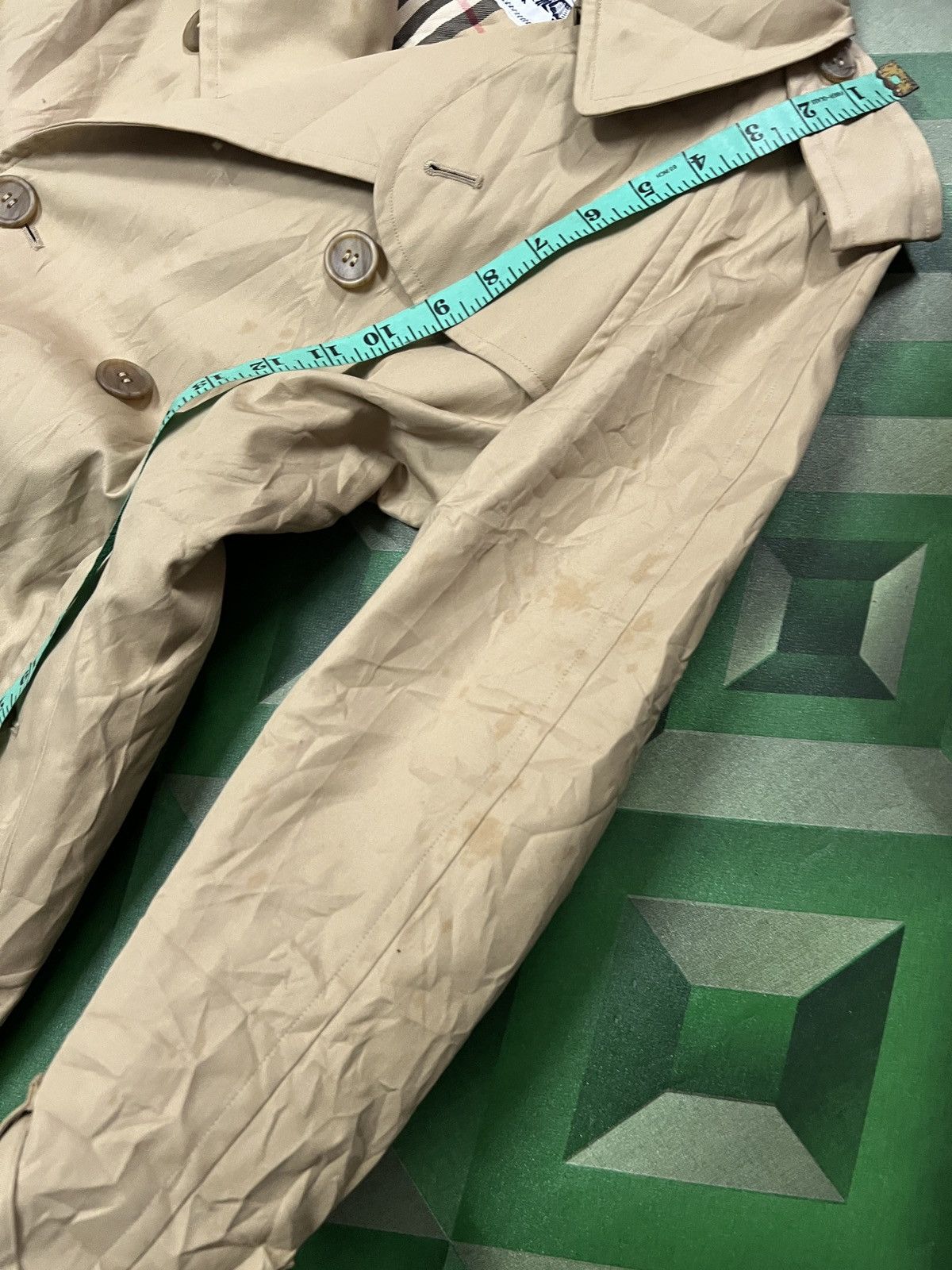 Burberry Vintage Burberry Trect Coat Size S / US 4 / IT 40 - 11 Thumbnail