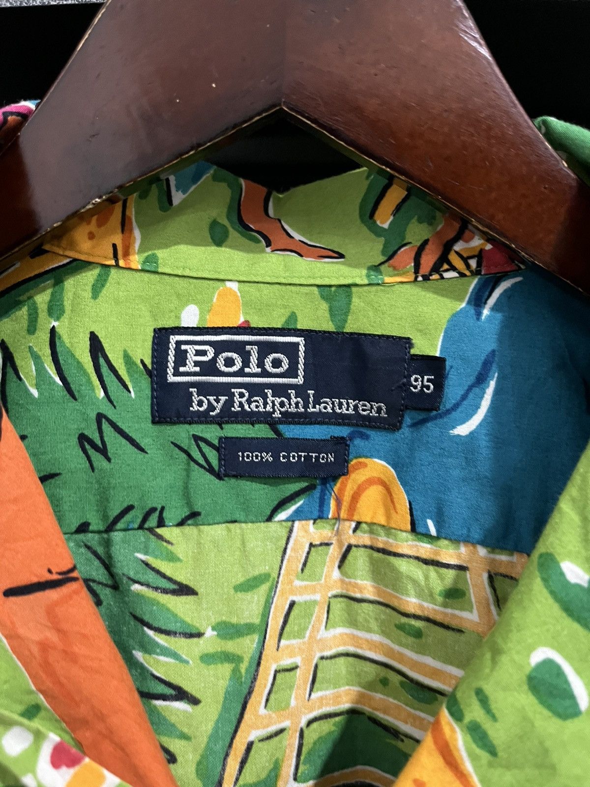 Polo Ralph Lauren VINTAGE POLO RALPH LAUREN ALOHA SHIRT 1993 LIMITED EDITION Size US XL / EU 56 / 4 - 3 Thumbnail