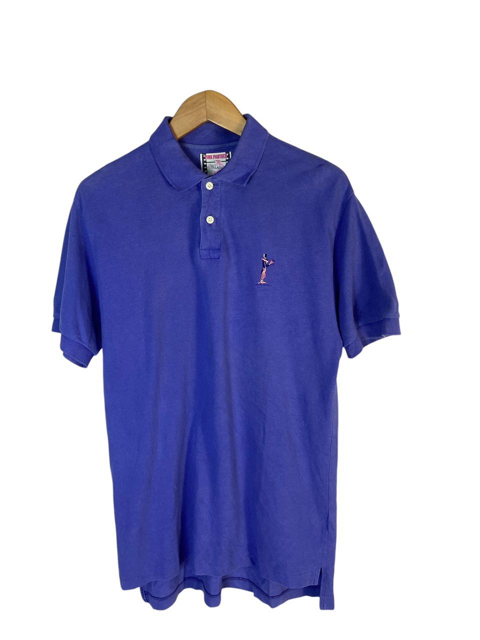 Cartoon Network × Vintage Vintage pink panther ringer polo shirt 1992 Size US M / EU 48-50 / 2 - 1 Thumbnail