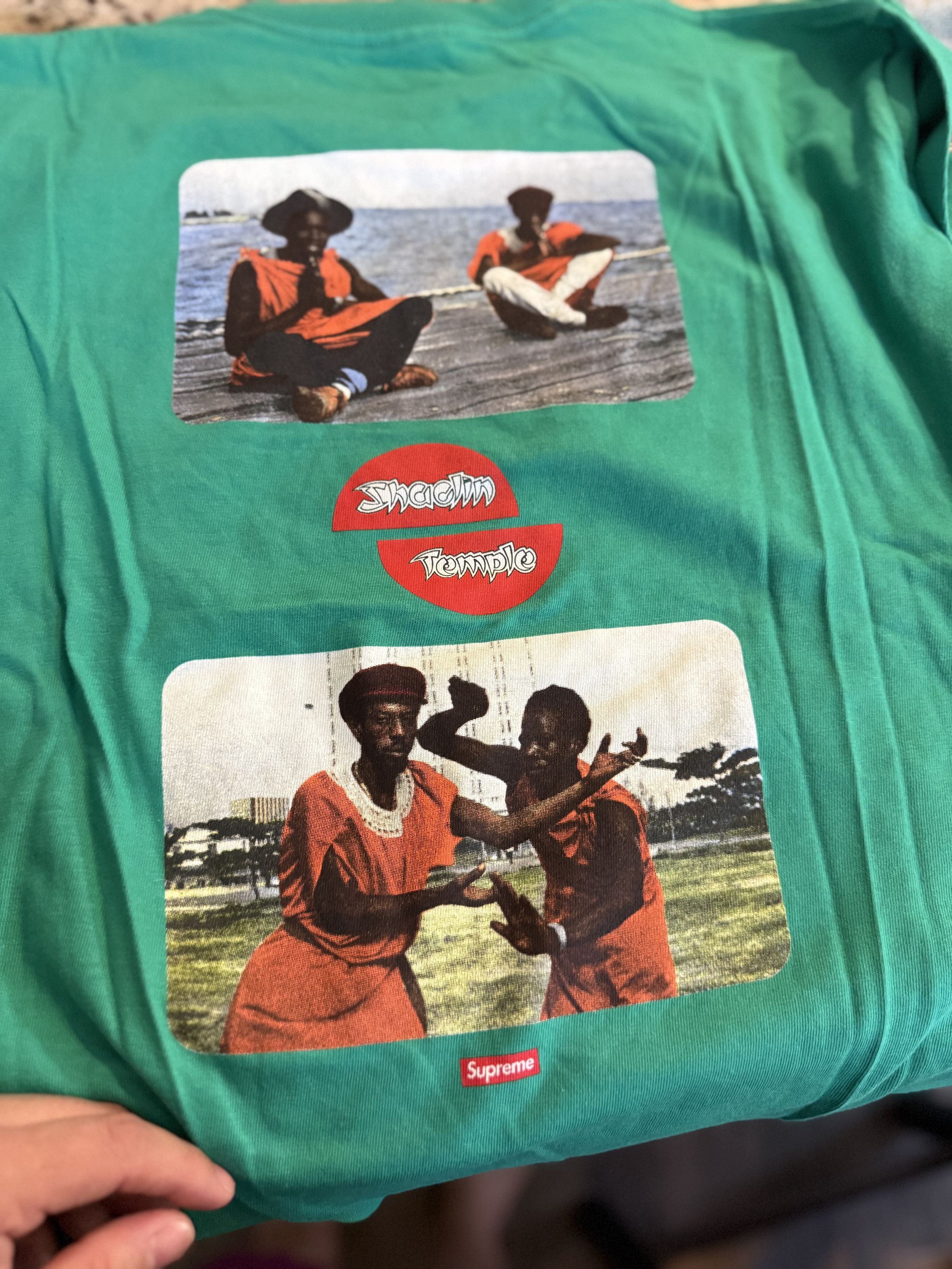 Supreme Barrington levy jah tee Size US L / EU 52-54 / 3 - 1 Thumbnail